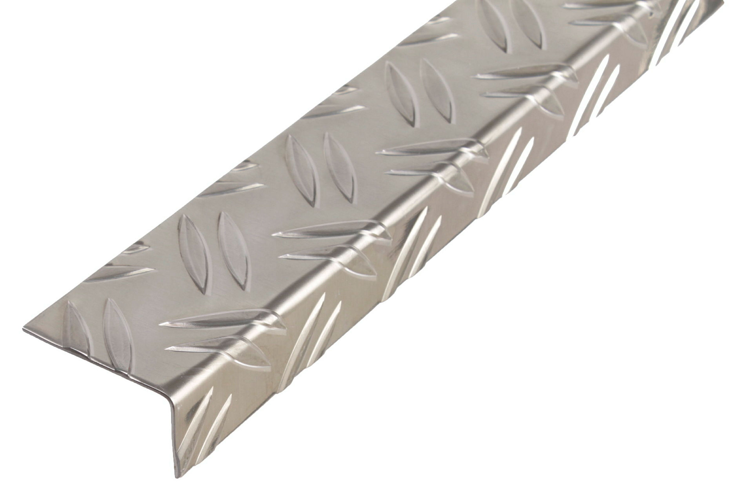 Winkelprofil Riffel-Prägung 2m53,6x30 blank