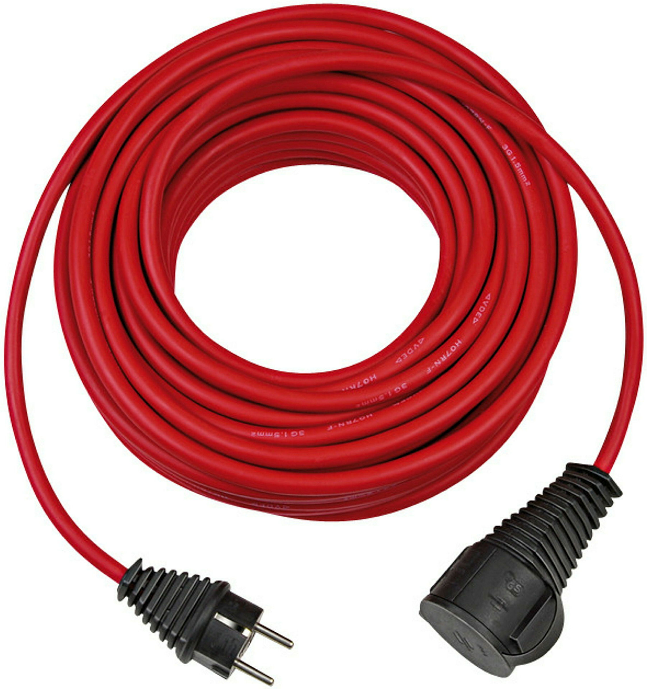 Verlängerungskabel 25m H07RN-F3G15 rot IP44