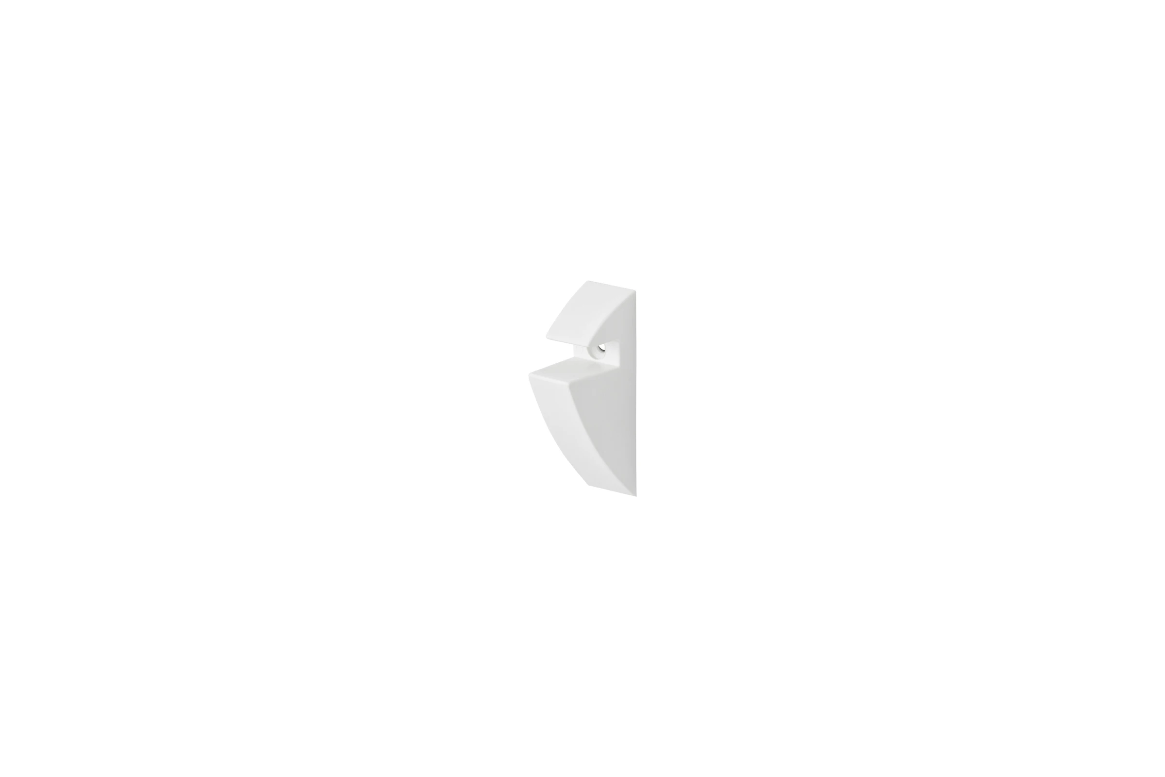 Clip-Set 8 mm weiß