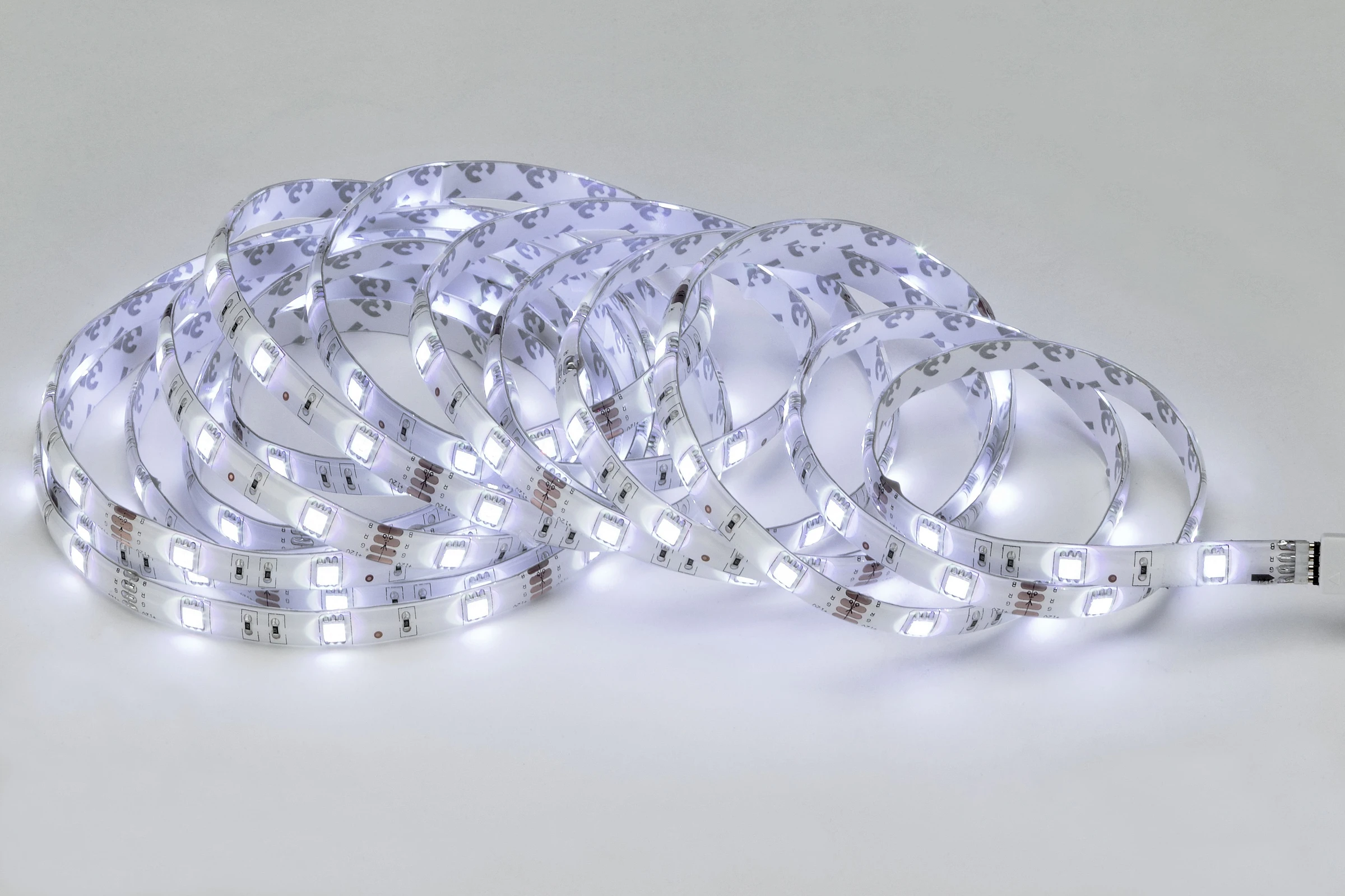 RGB-LED Flexband, weiß, 150xRGB-LED/0,12W