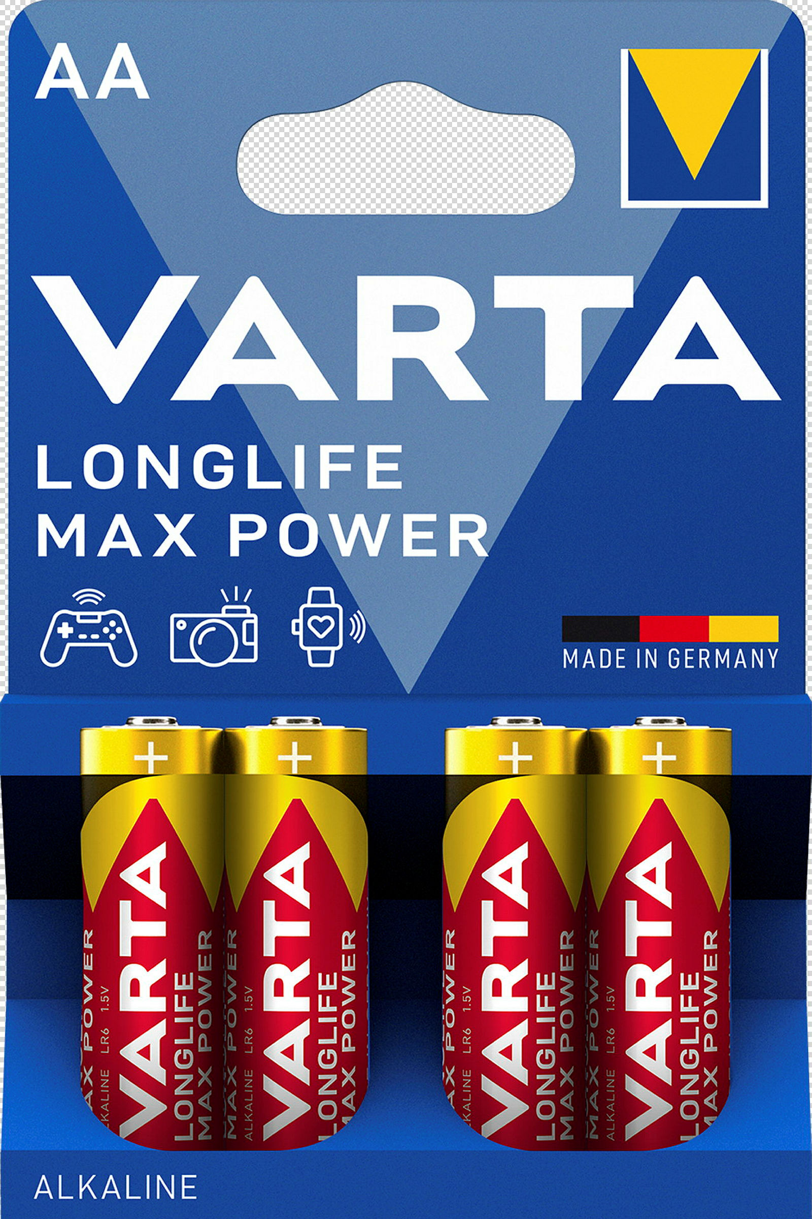 VARTA LONGLIFE MAX POWER AA BLI 4