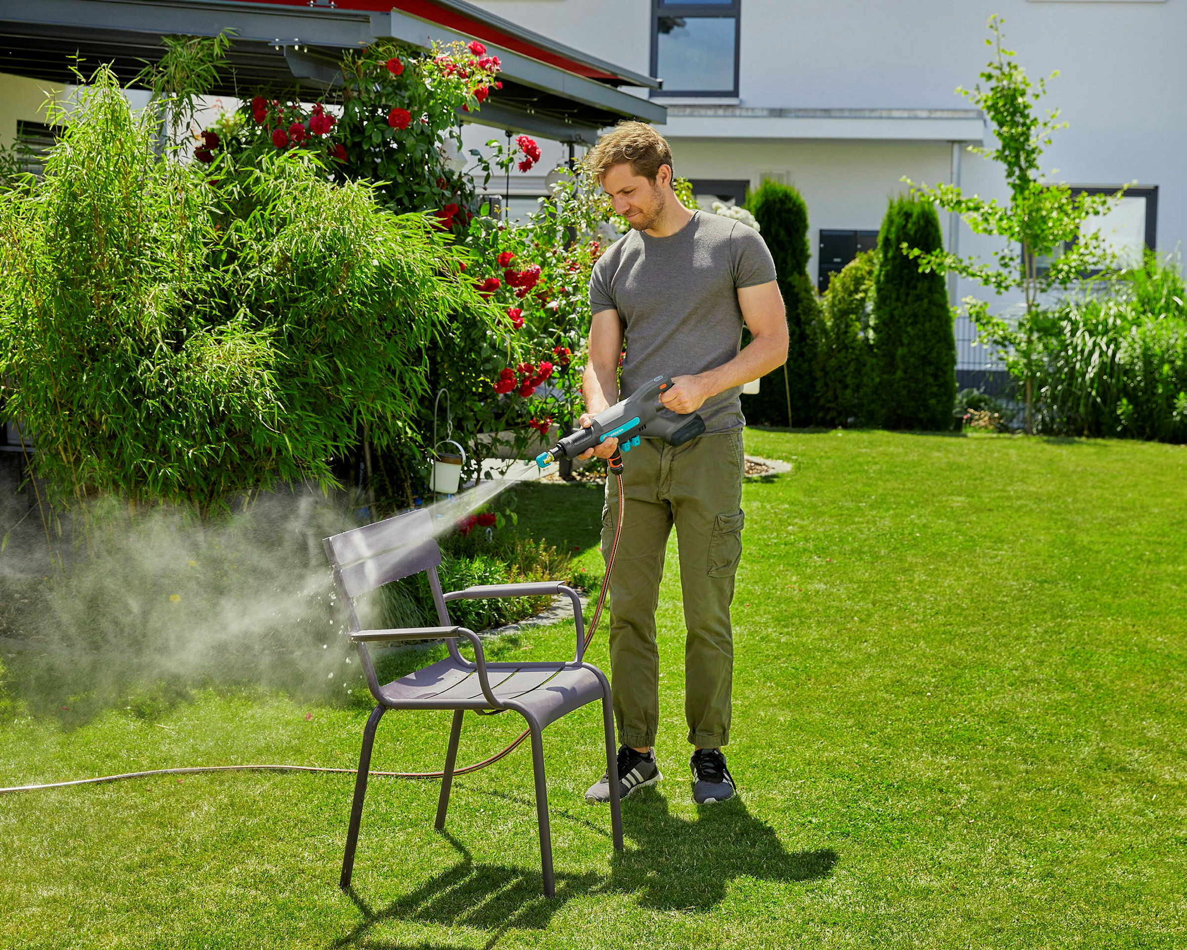 Akku-Mitteldruckreinger AquaClean 24/18V P4A Ready-To-Use Set - Aktion