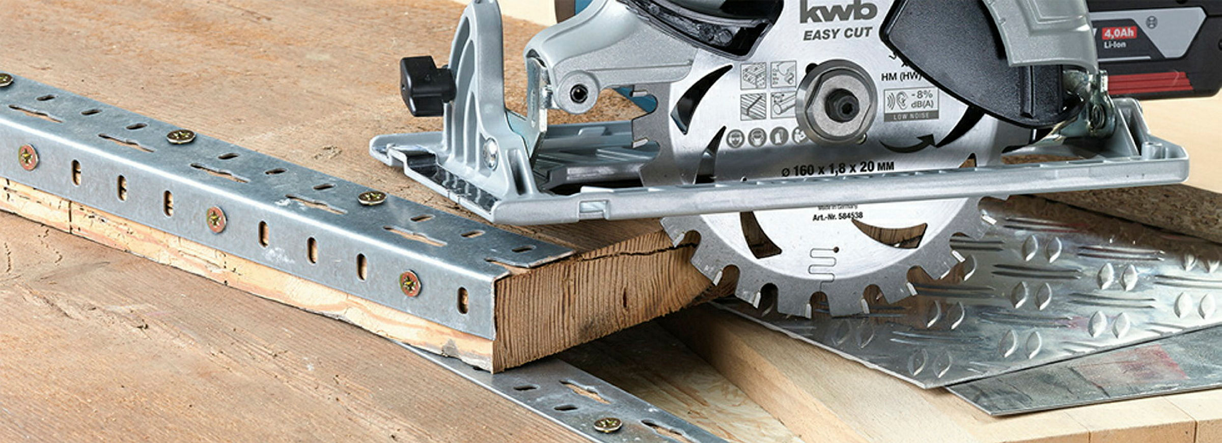 EASY CUT Du nnschnitt-Kreissägeblatt, hartmetallbestu ckt, ø 165 x 20 mm