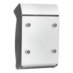 Kunststoff-Briefkasten Swing 4906 Si silber