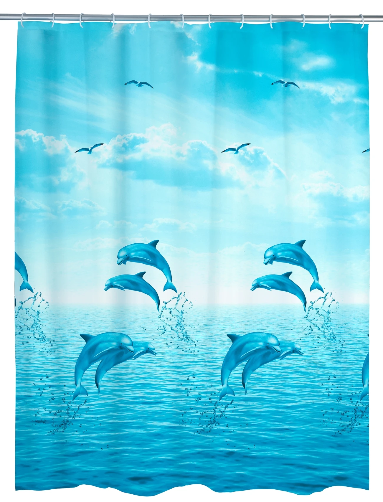 Duschvorhang 180x200 cm Dolphin, PEVA