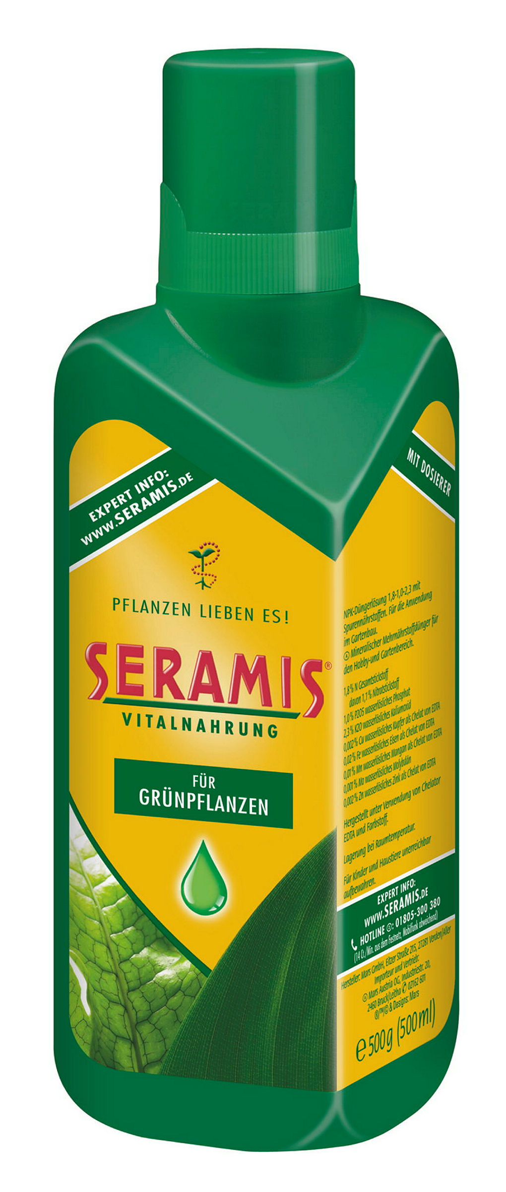 Seramis VitalnahrungGrünpflanzen, 500 ml