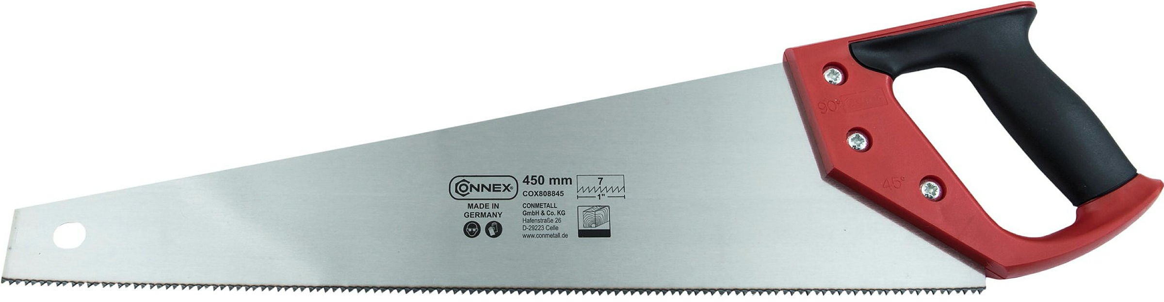 Handsäge 450mm Zähne geh. 2K