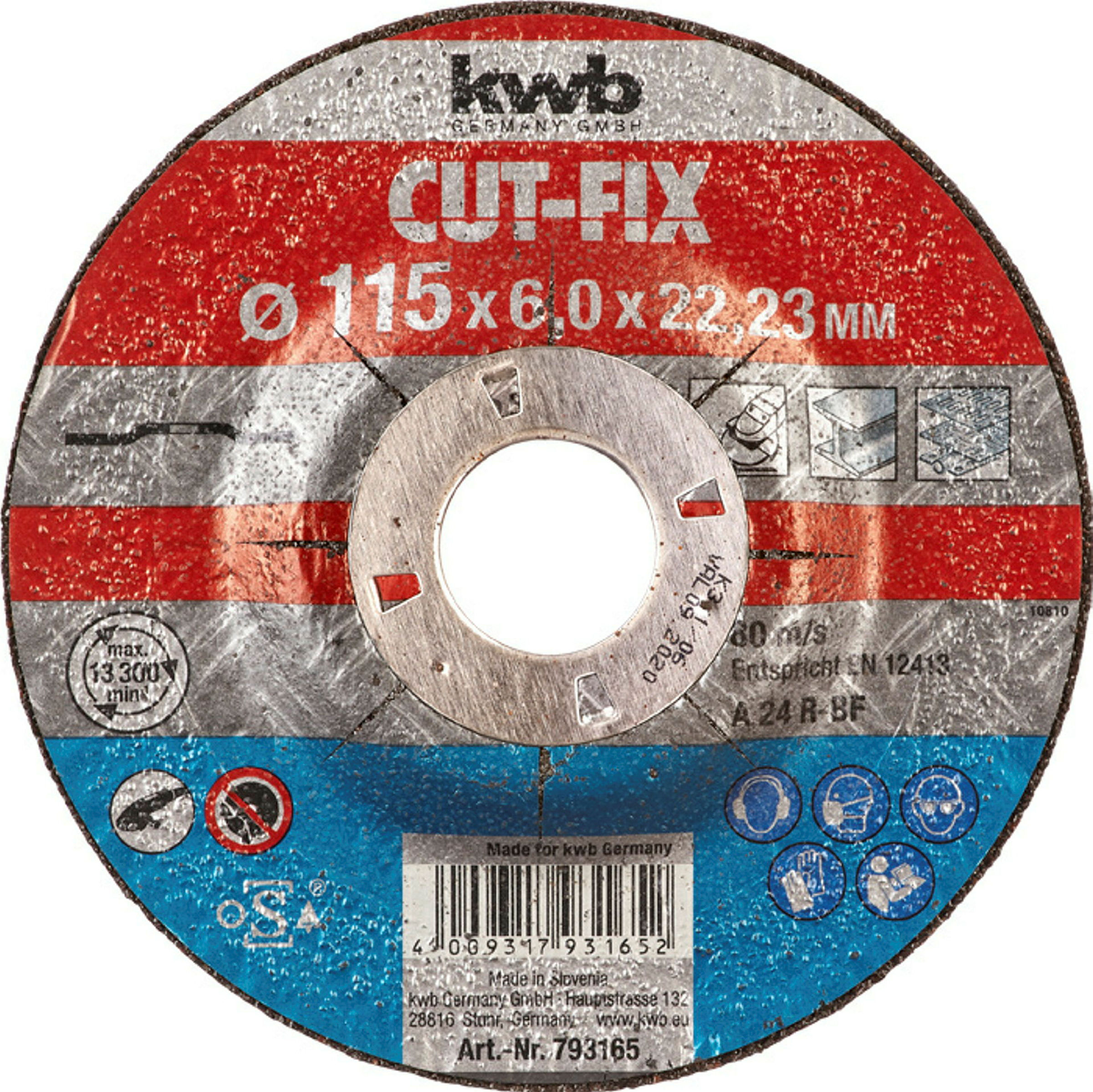 CUT-FIX® Schruppscheiben, Metallbearbeitung, ø 115 mm