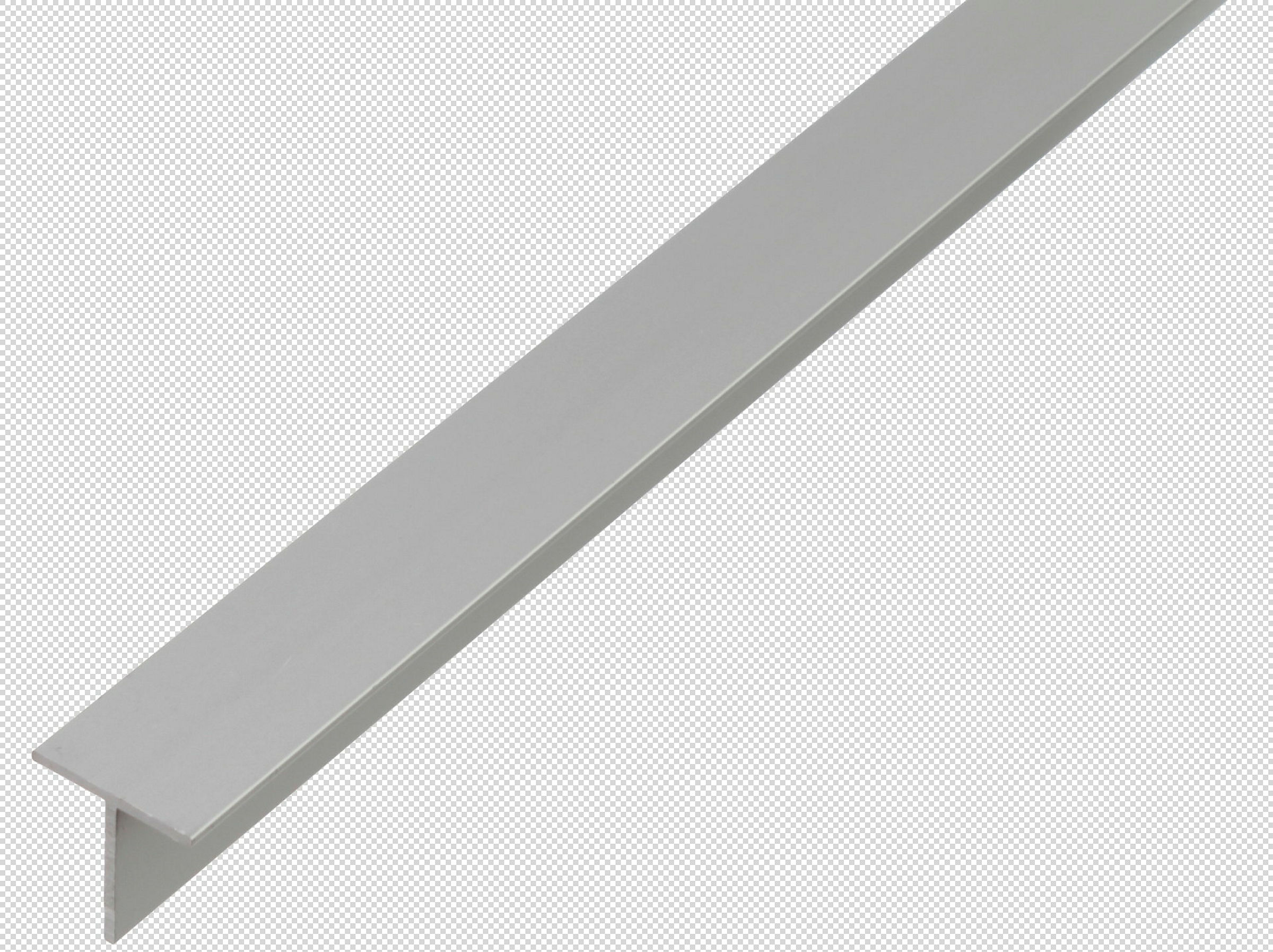 T-Profil 1m15x15 silberfarbig eloxiert
