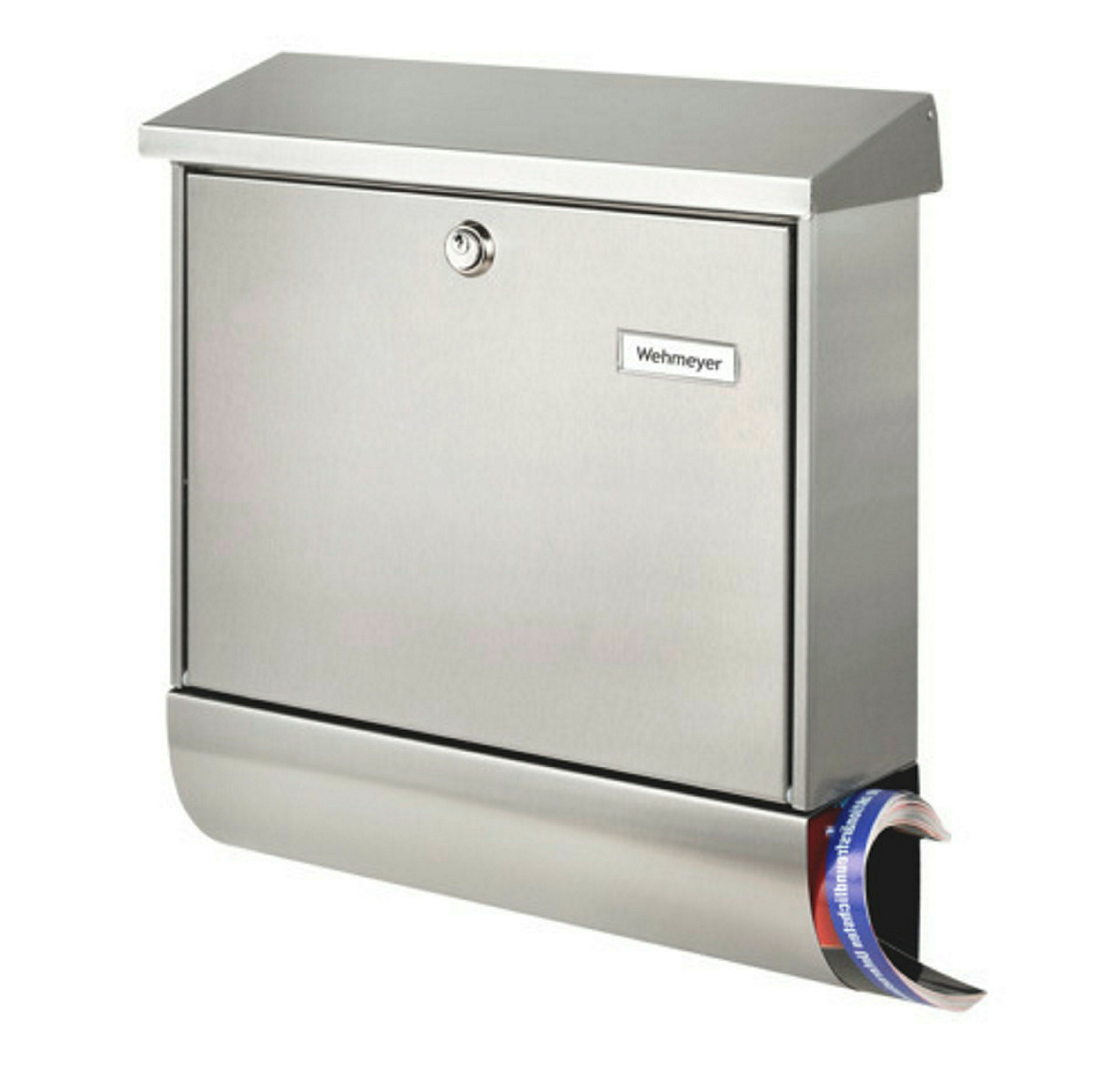 Edelstahl-Briefkasten Amrum-Set 38670 Ni