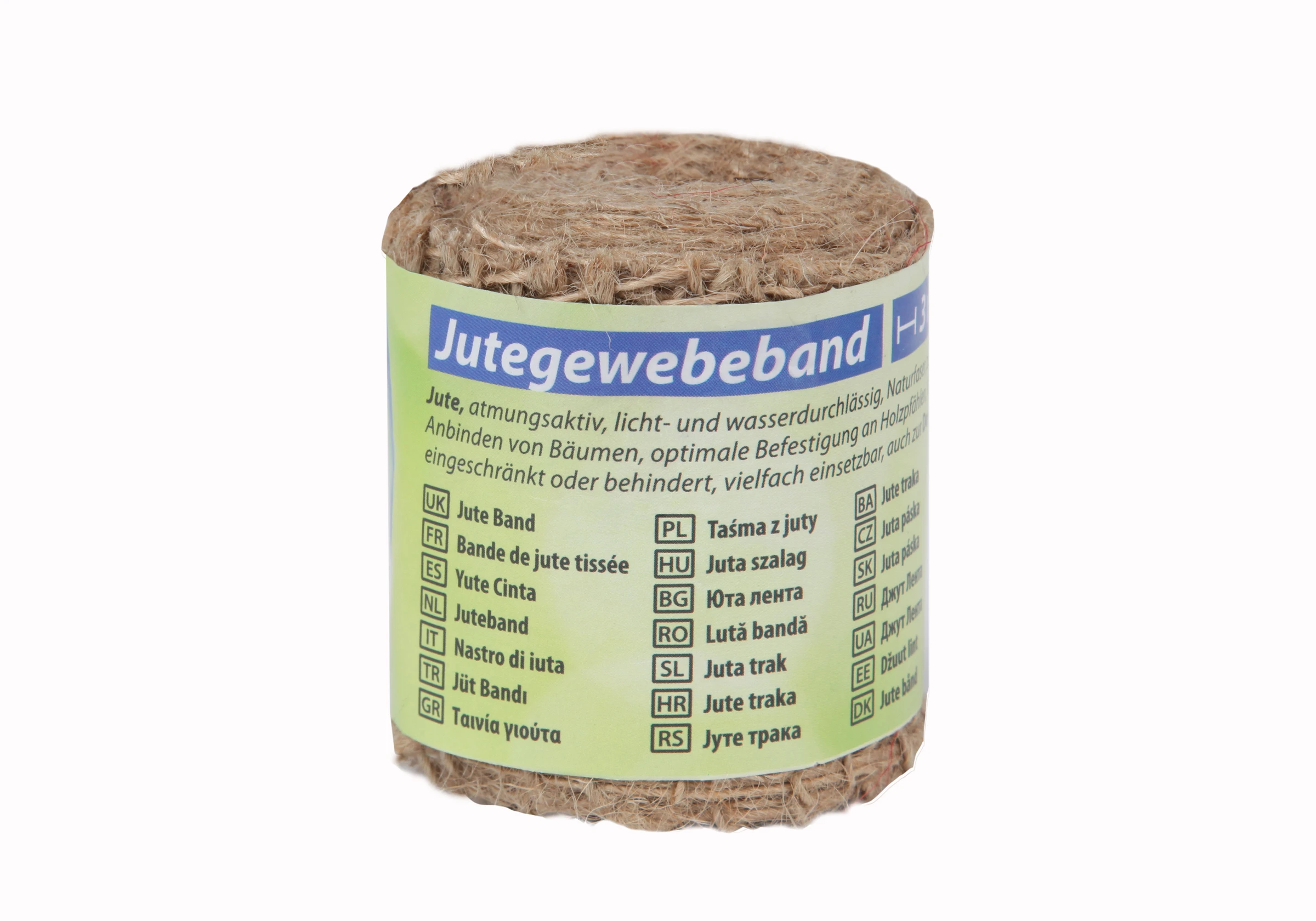 Jutegewebeband Classic, L: 3 m, B: 6 cm, natur