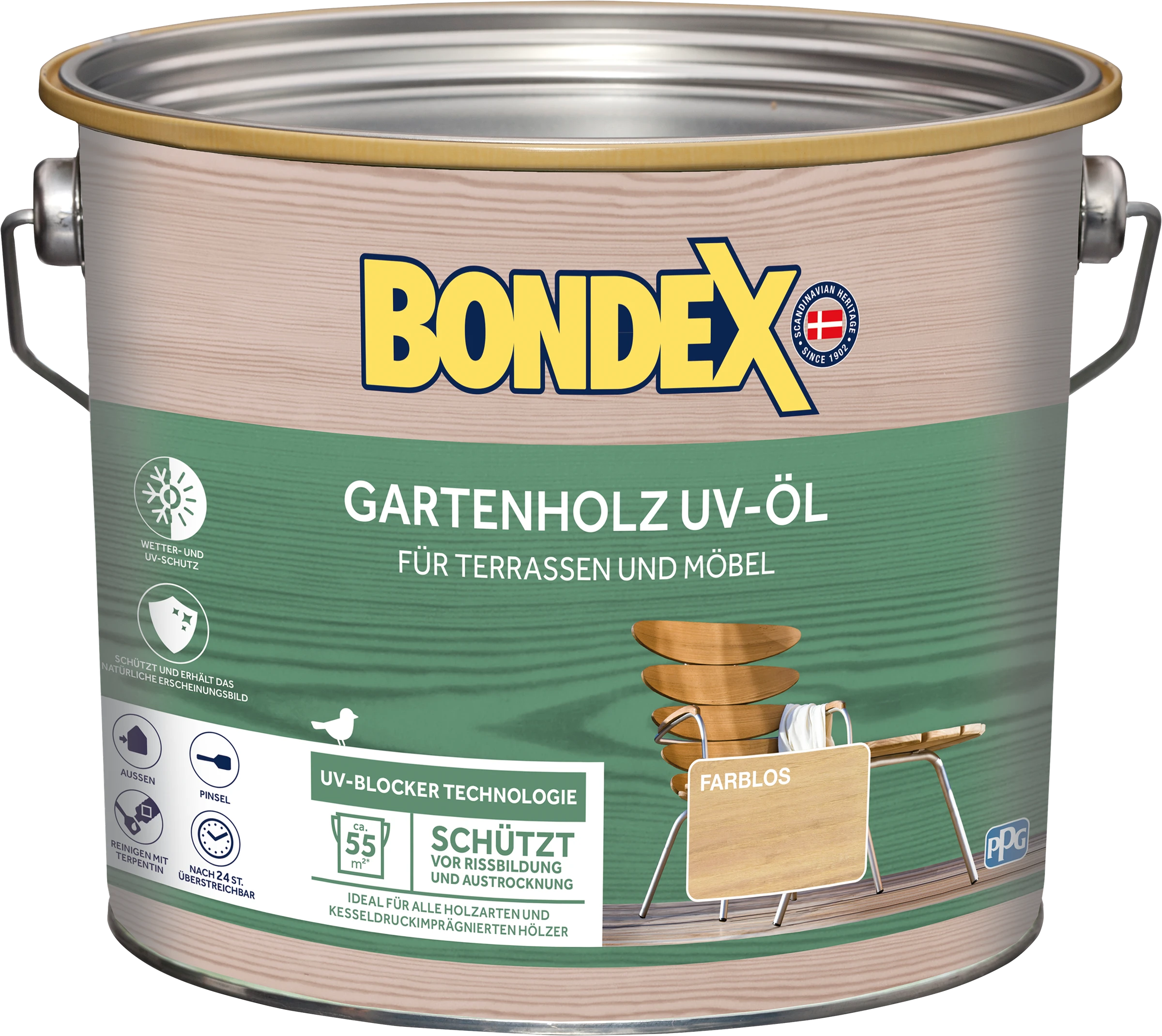 BONDEX UV-Öl Universal Farblos 2,50l