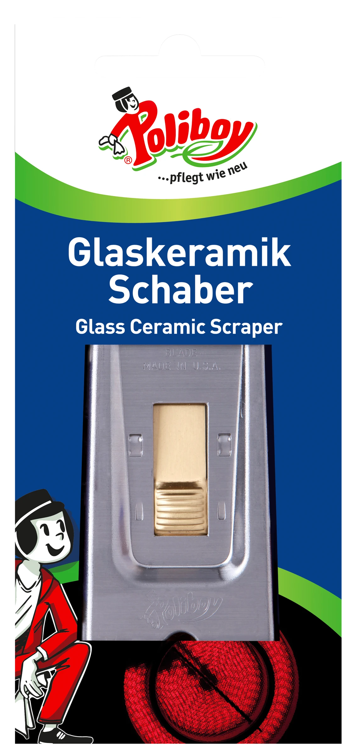 Glaskeramik Schaber