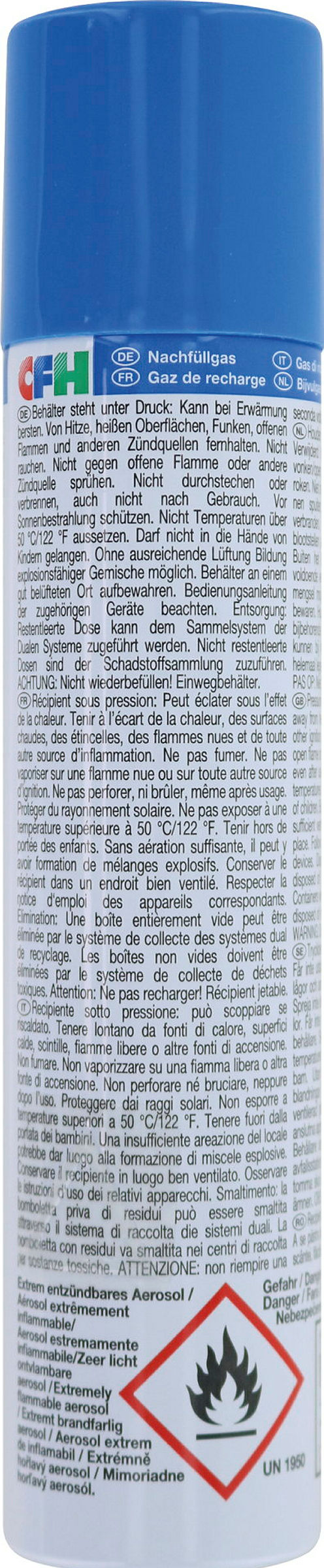 Butan-Nachfüllgas 100 ml