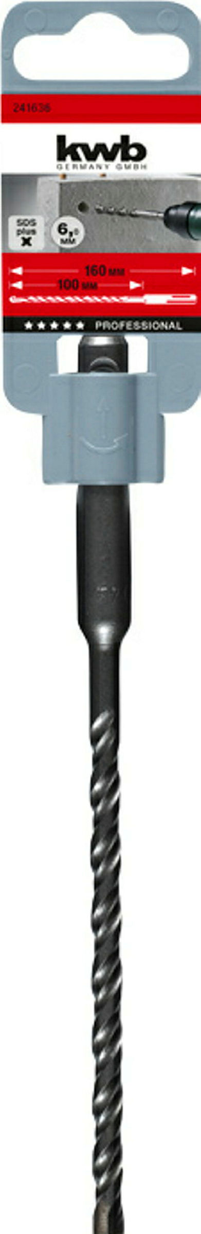 HB 44 SDS plus Hammerbohrer, 160/100 mm, ø 6.0 mm