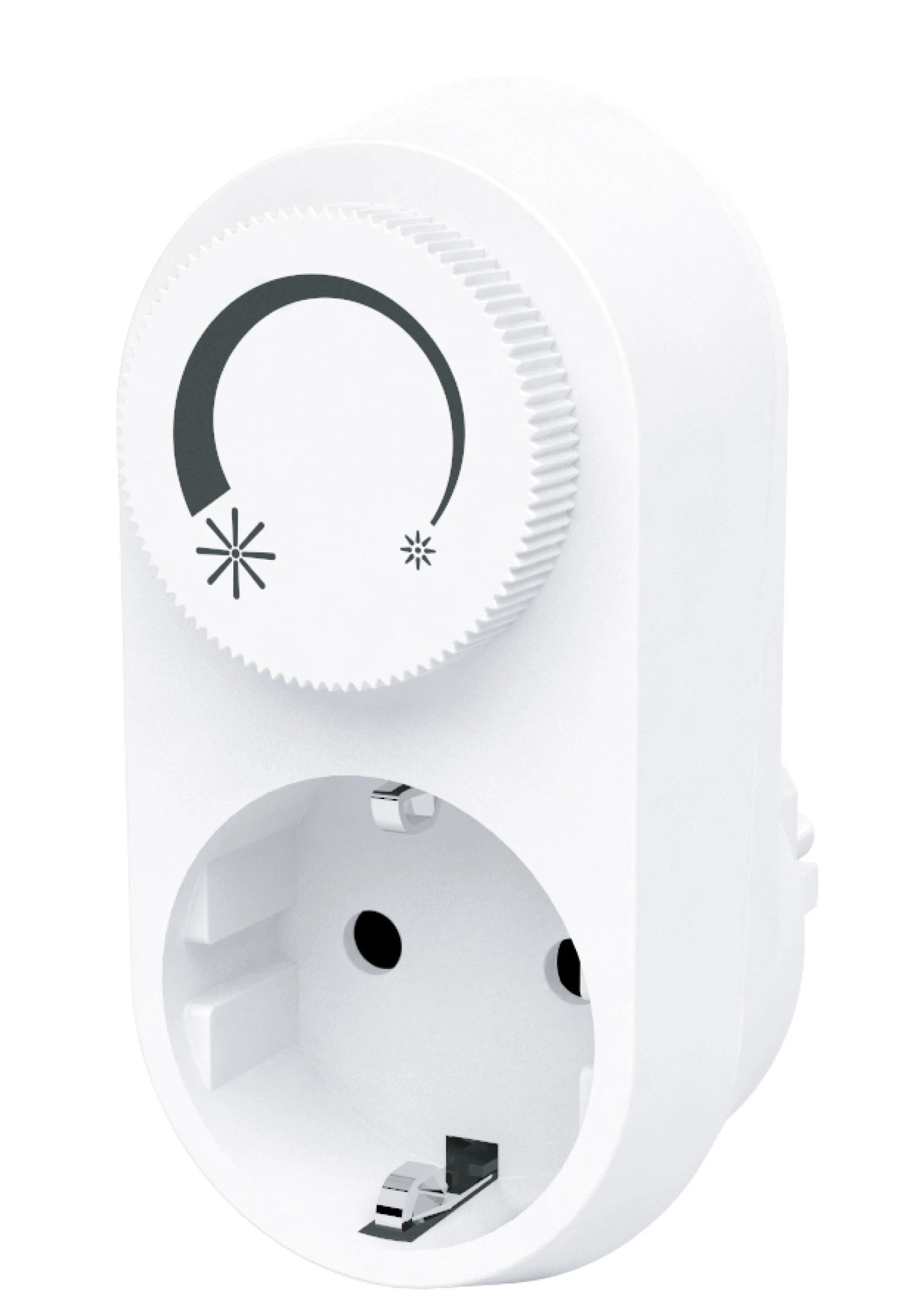 Zwischenstecker mit LED-Helligkeitsregler