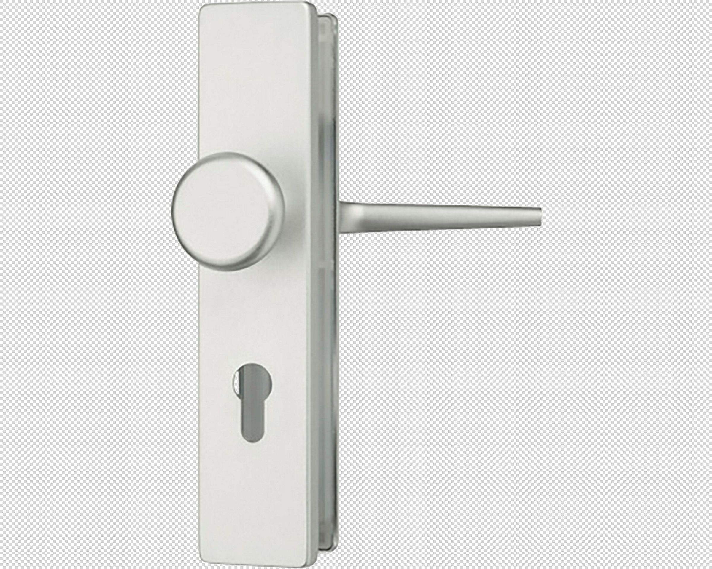 Schutzbeschlag Drücker- / Knopf-Kombination