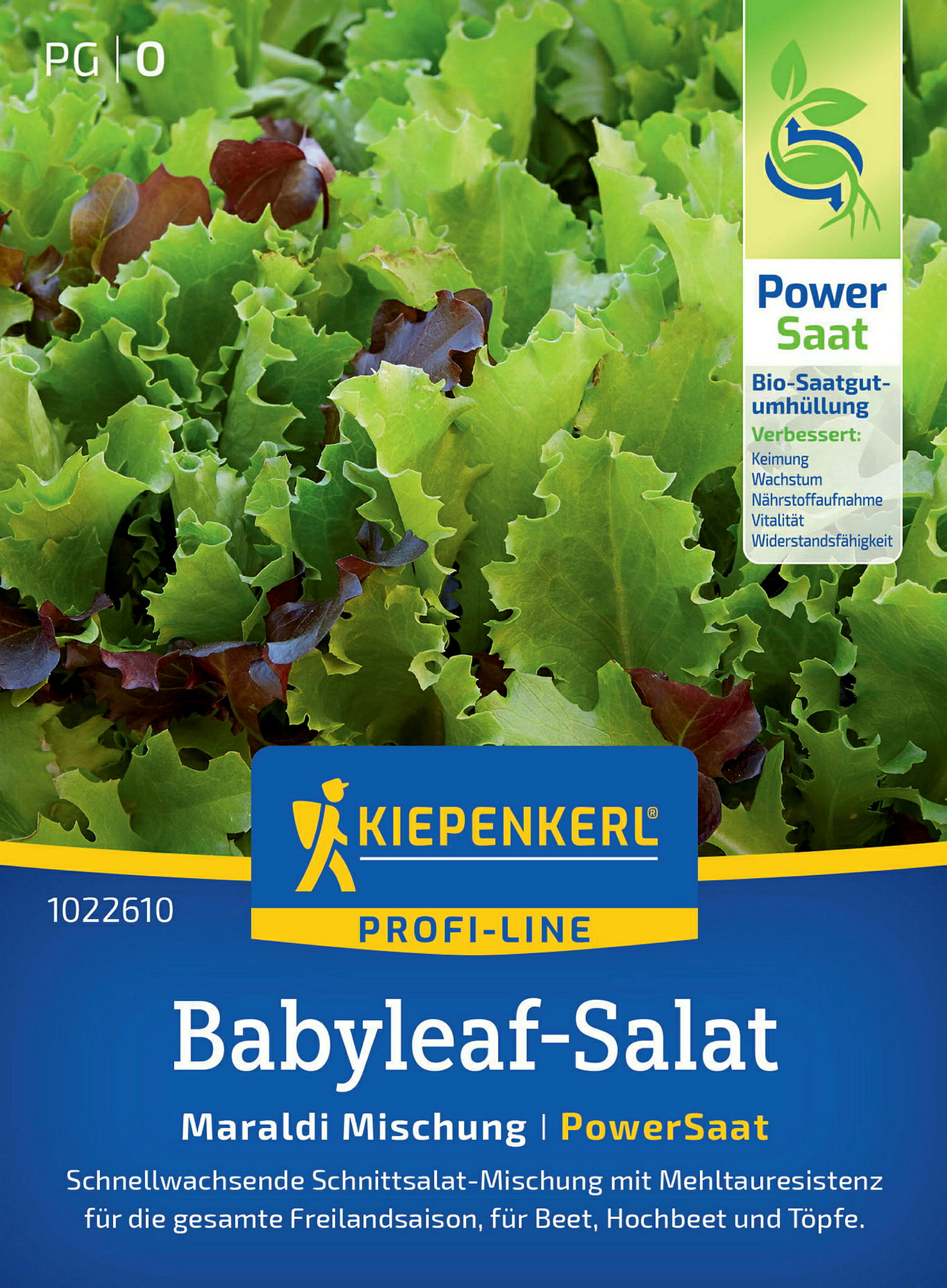 Kiepenkerl Babyleaf-Salat Maraldi Mischung, PowerSaat