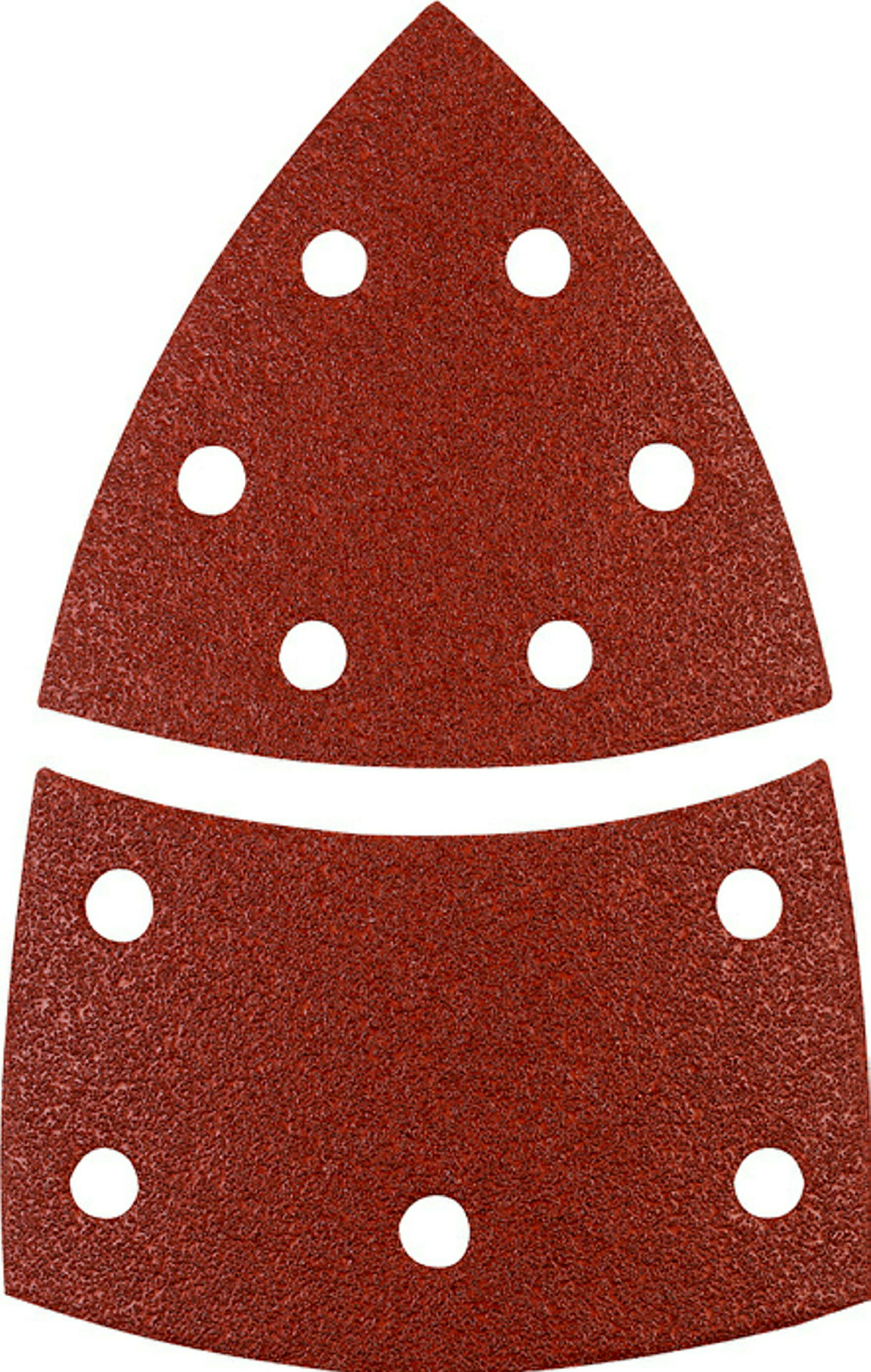 Haft-Schleifdreiecke, HOLZ & METALL, 100 x 62, 93 mm