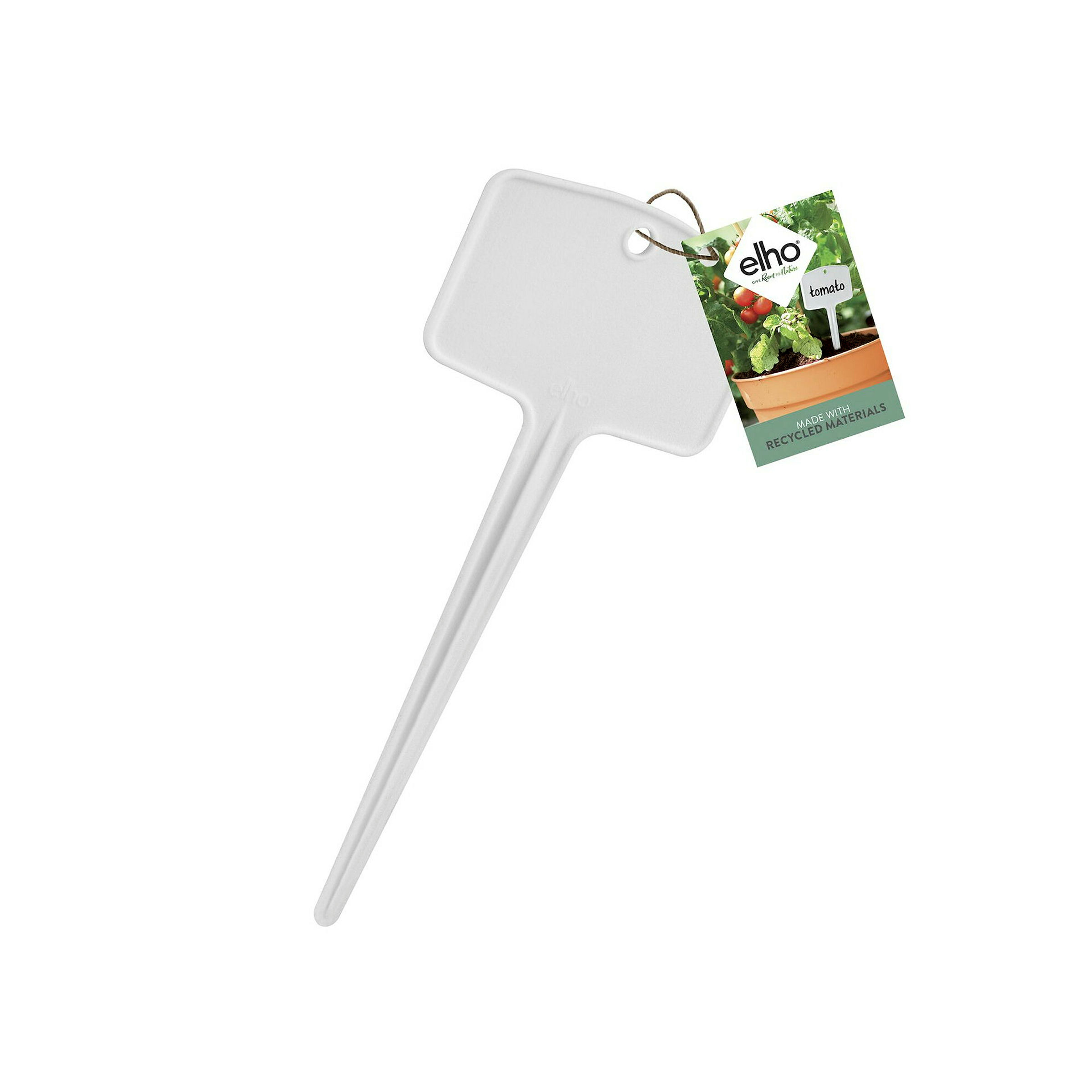 Elho Green Basics Pflanzstift S (set/5) - Weiß - L 7 x B 0.3 x H 13 cm - Au