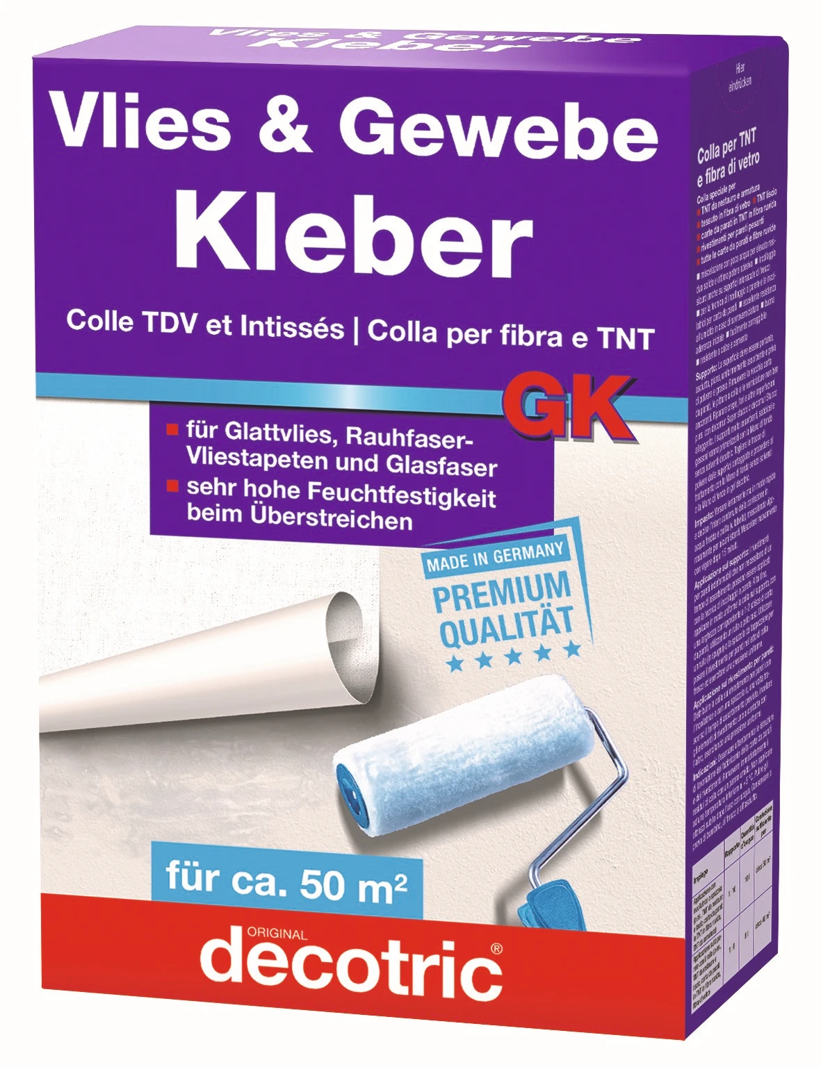 deco Vlies & Gewebe Kleber GK 1 kg