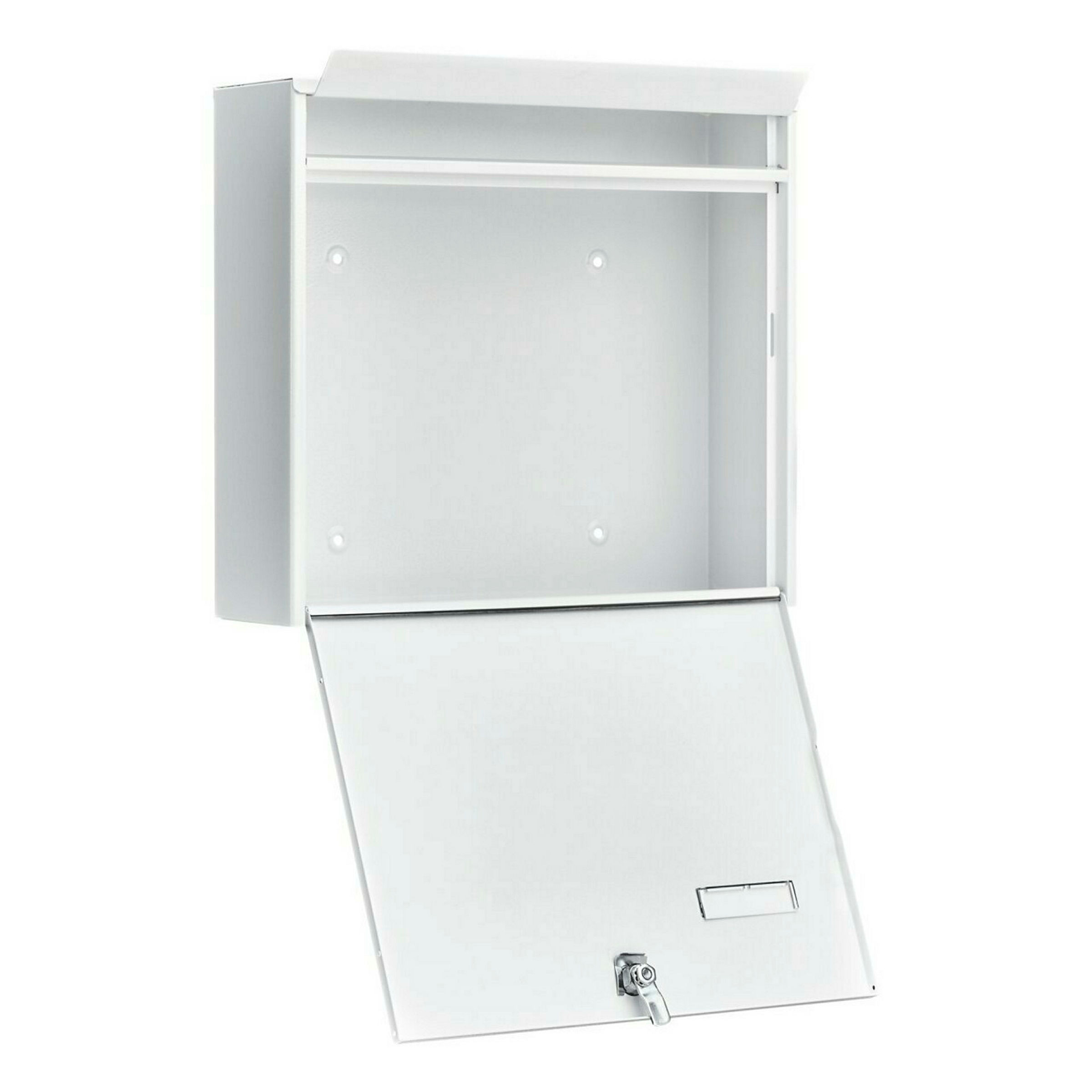 Briefkasten Stahl-lackiert Mail 5877 W weiss