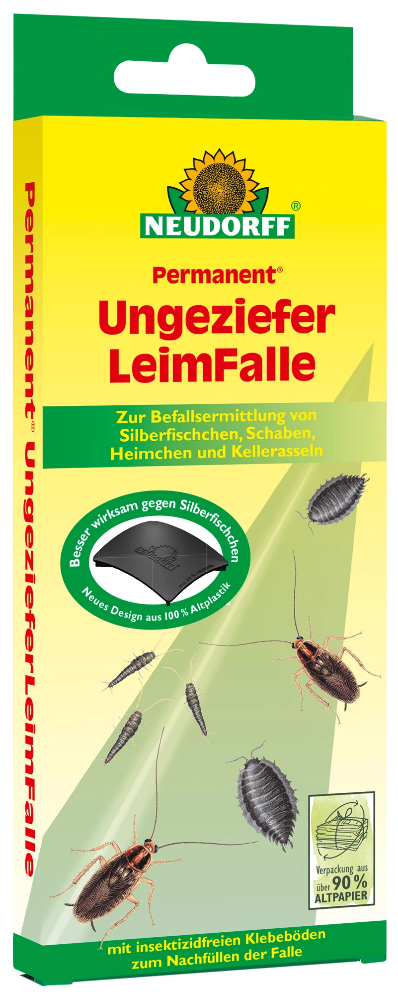 Neudorff PermanentUngezieferLeimFalle, 2 Stück