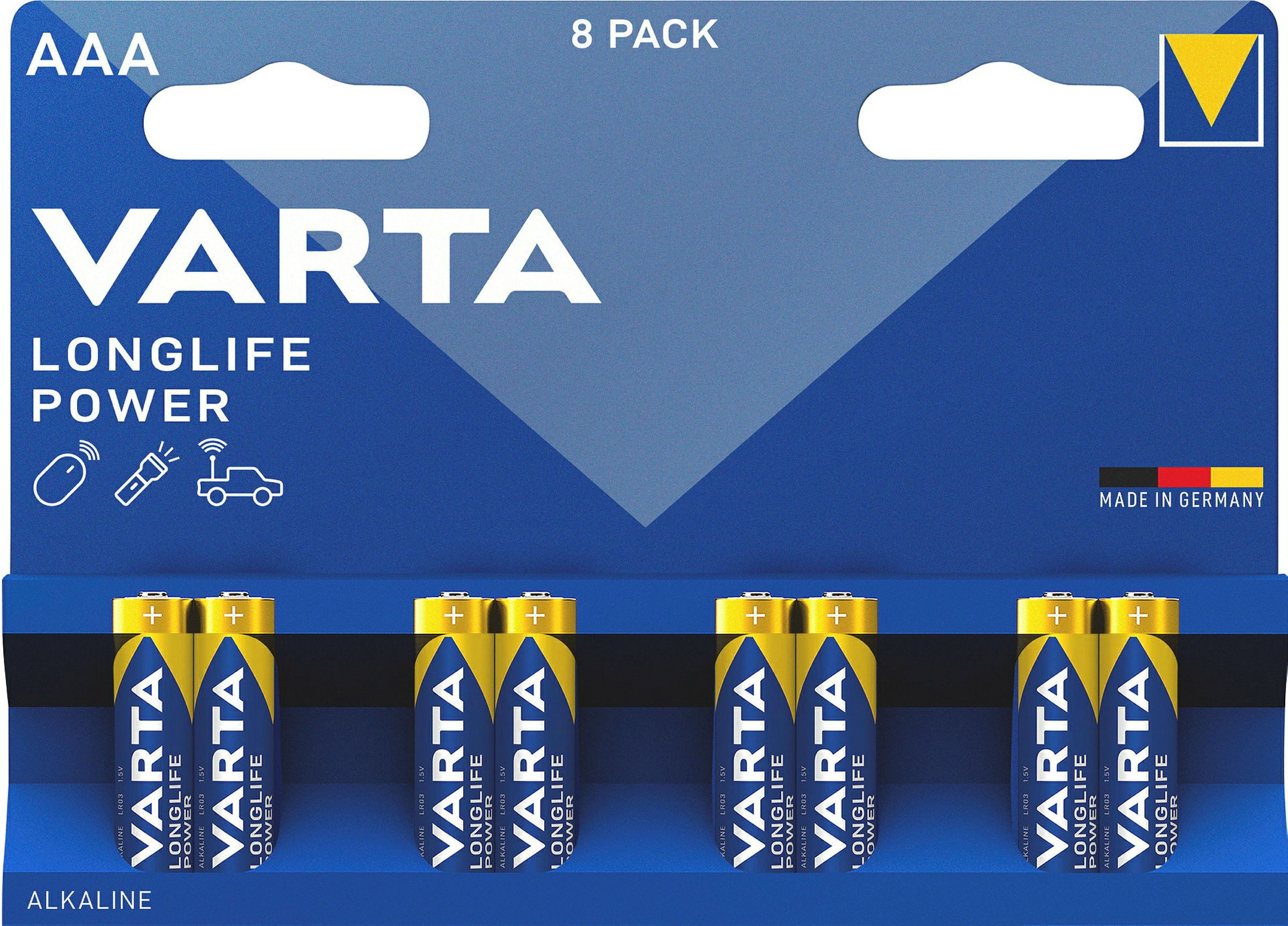 VARTA LONGLIFE Power AAA Blister 8
