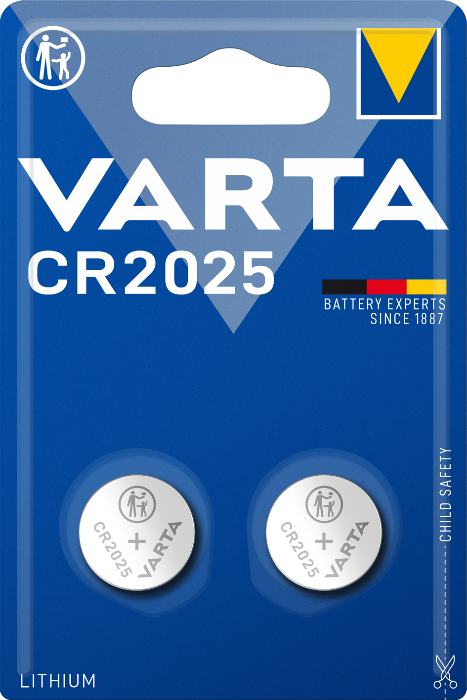 VARTA ELECTRONICS CR2025