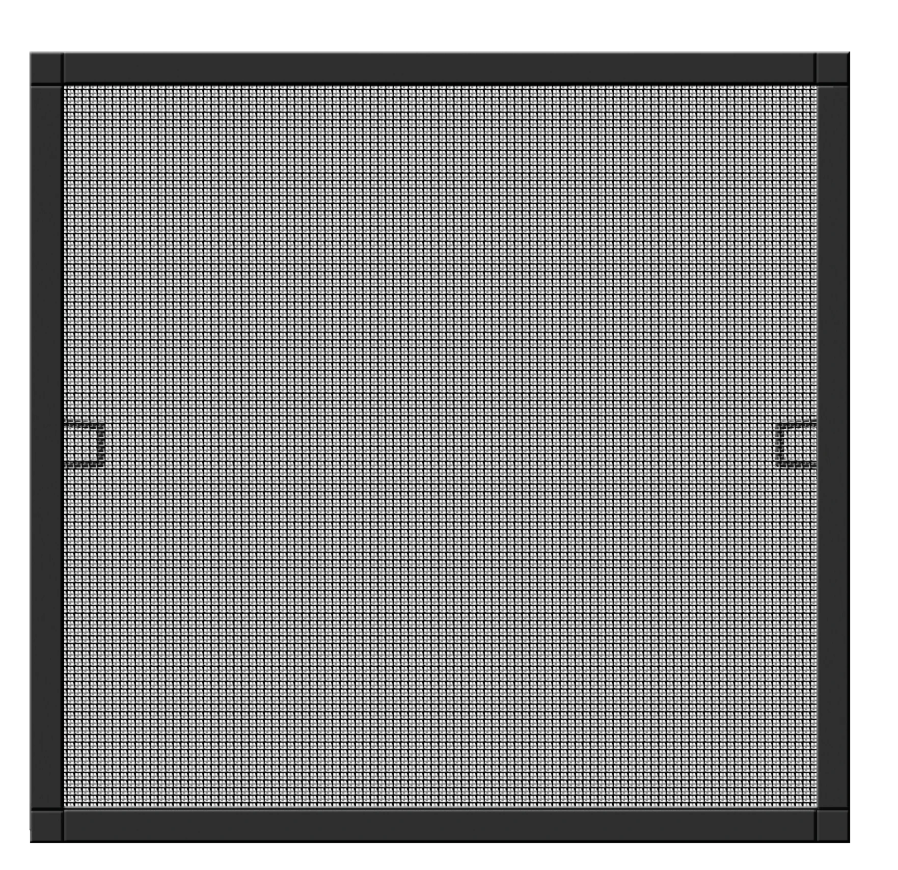 Schellenberg Insektenschutzfenster PLUS mit Alurahmen, anthrazit, 130 x 150