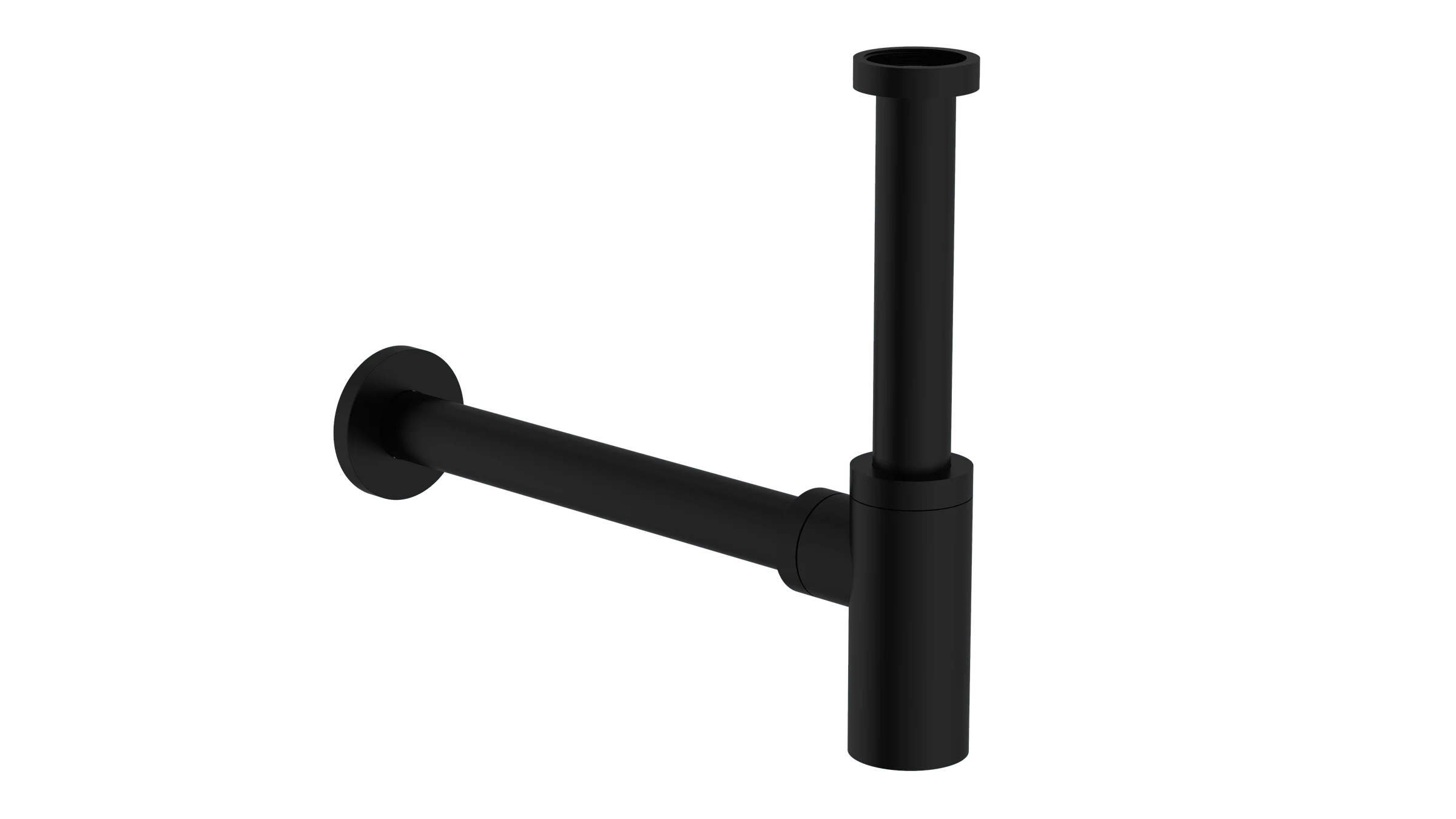 Design-Flaschensiphon, Schwarz, 1 1/4'' x 32 mm