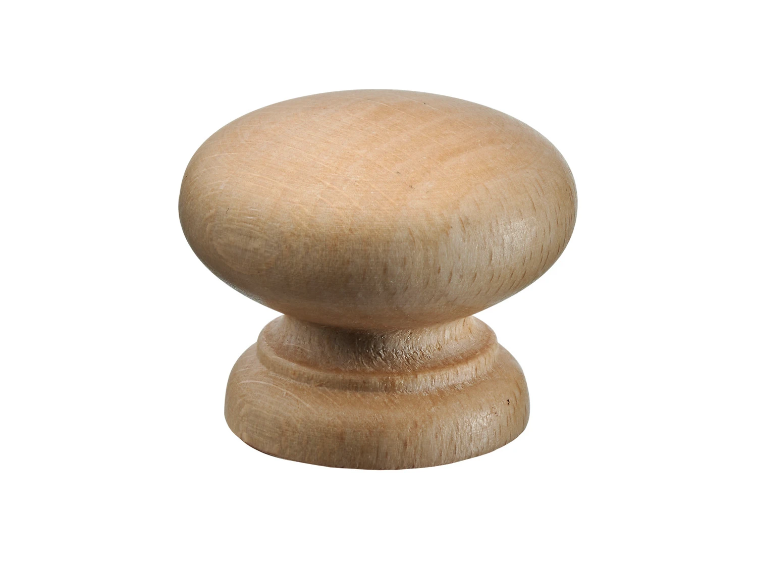 Möbelknopf Buche lackiert D34mm