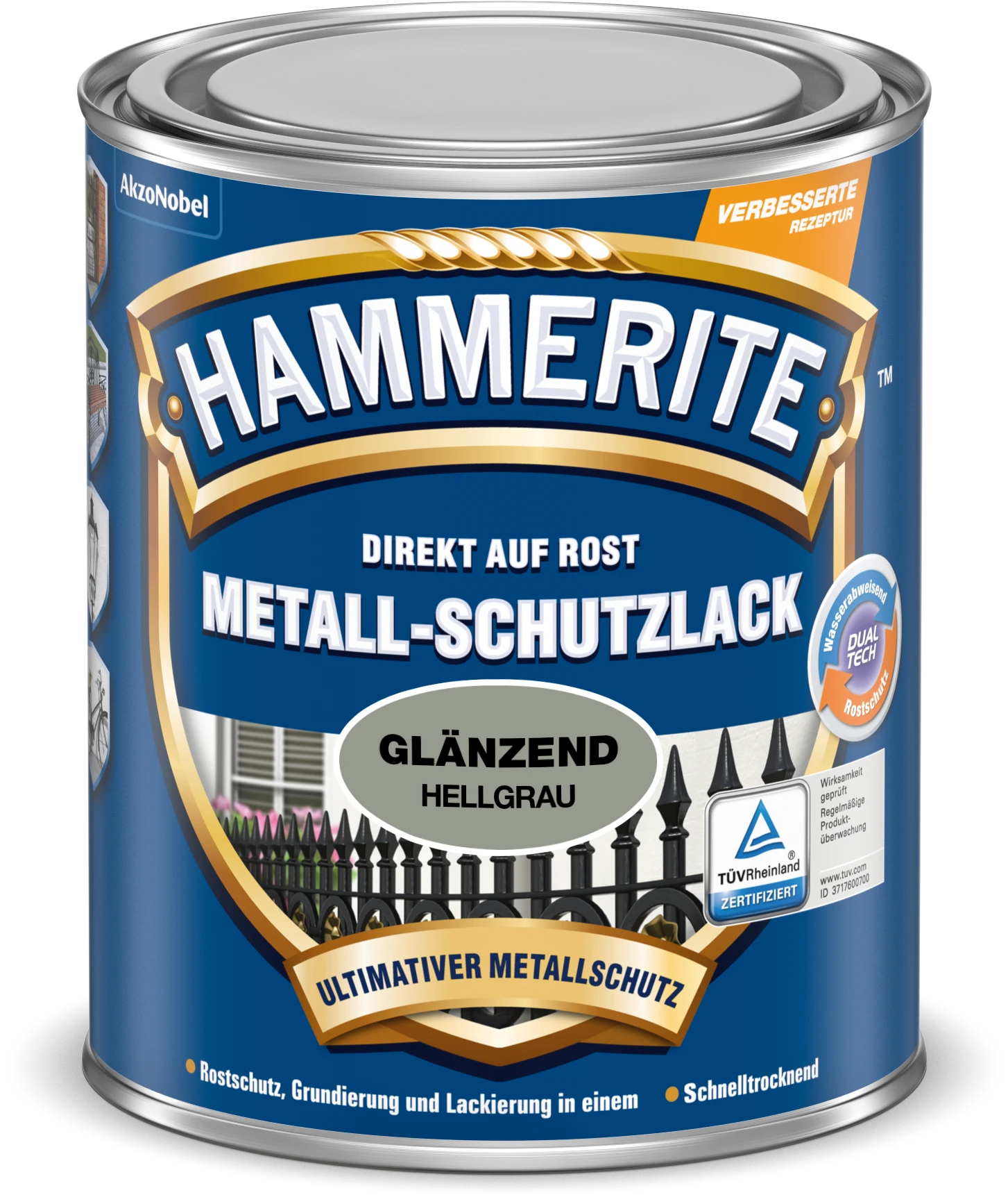 Hammerite MSL Glänzeld Hellgrau 750ML