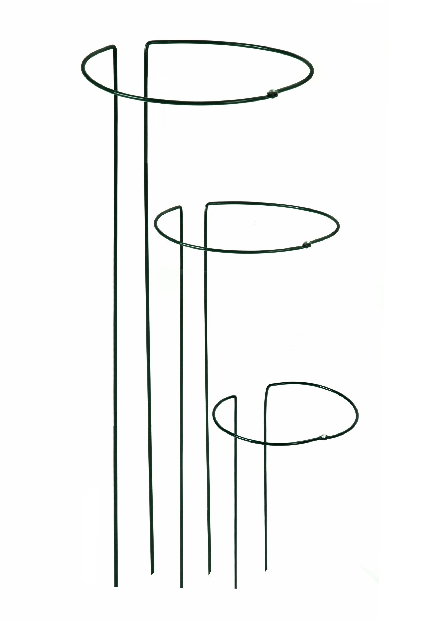 Pflanzen-/Blumenstütze Comfort, Stahldraht, Durchm. 5,5 mm, klappbar, kunst