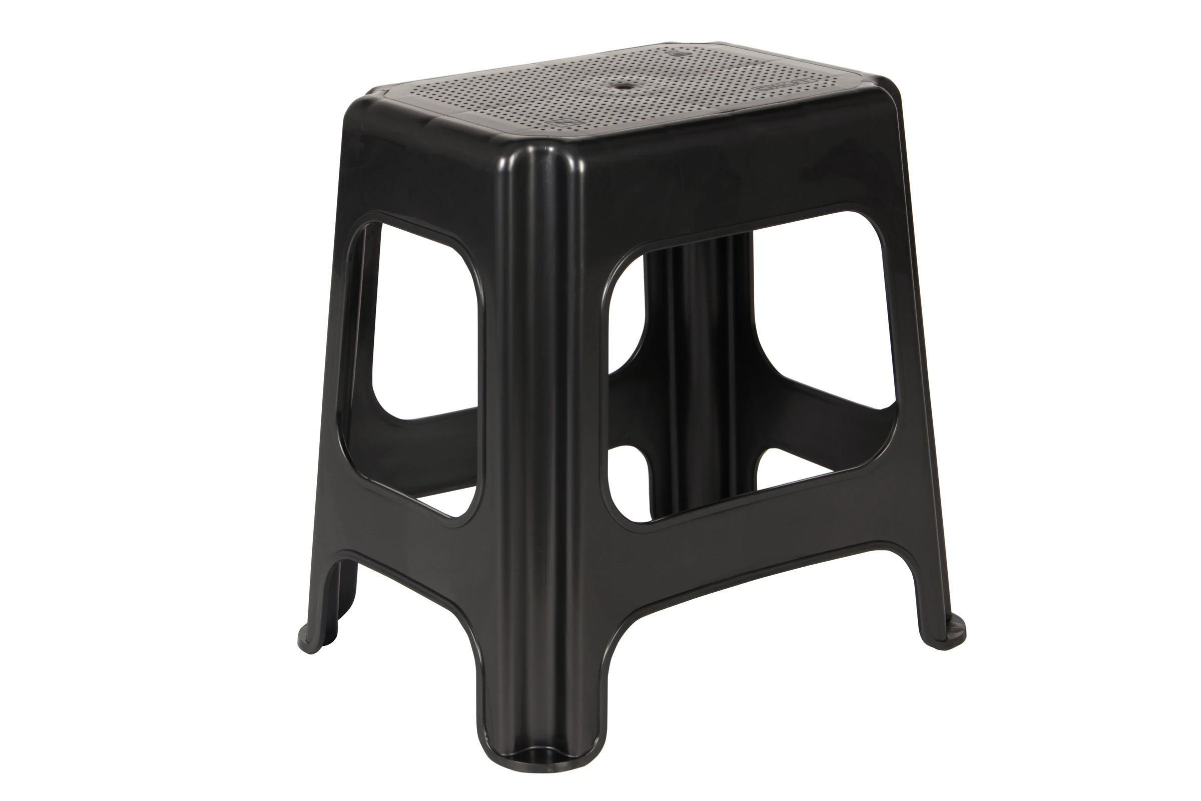 keeeper Maxi-Hocker, Anti-Rutsch, 41 x 33,5 x 42,5 cm, Max, Graphite
