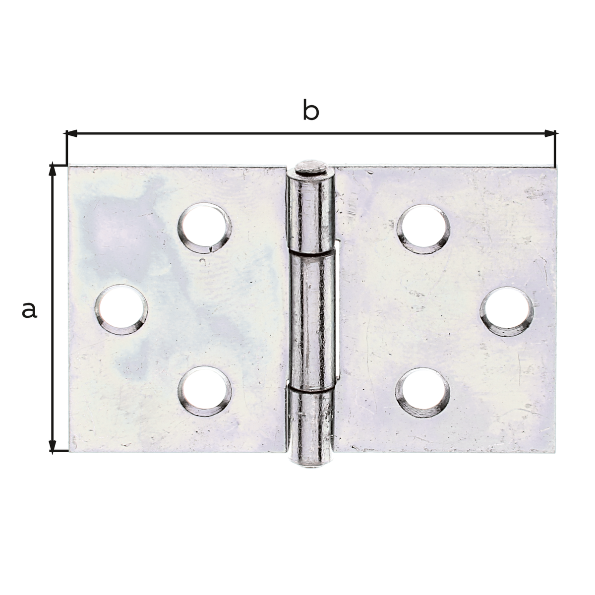 Scharniere breit gbvz. 30x47x1,00 mm