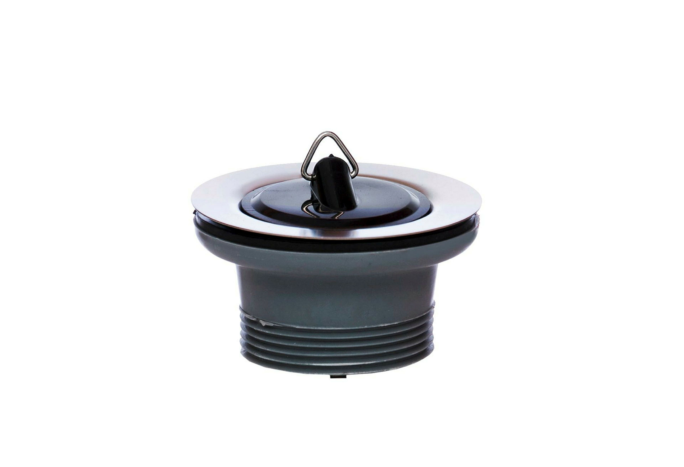 ECO-SAVE KS Ablaufventil, Grau, 1 1/2''AG x 70 mm, Ventilkelch mit Ventilst