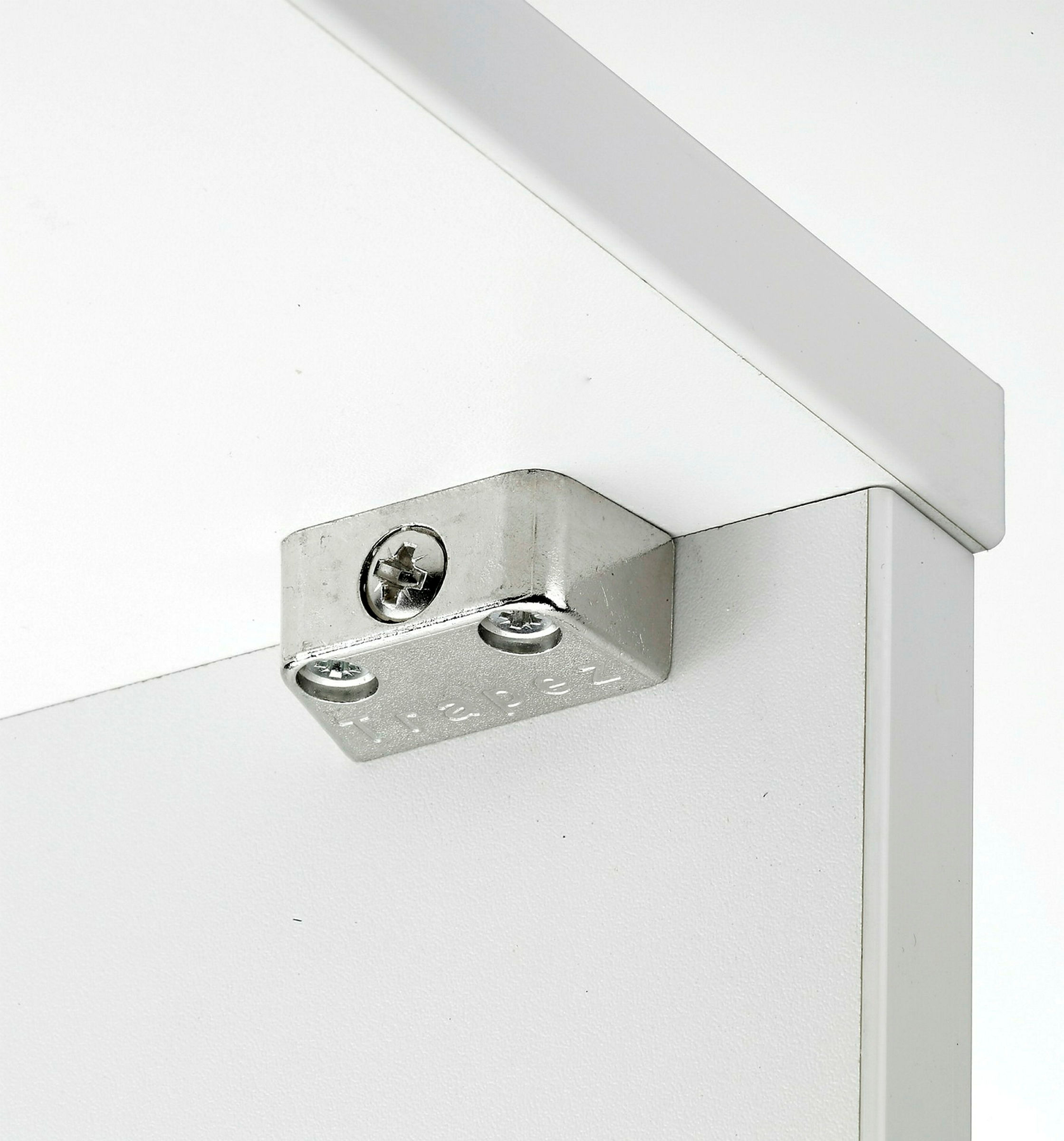 Glasbodenträger mit Einrastsicherung, max. Glasstärke: 6 mm