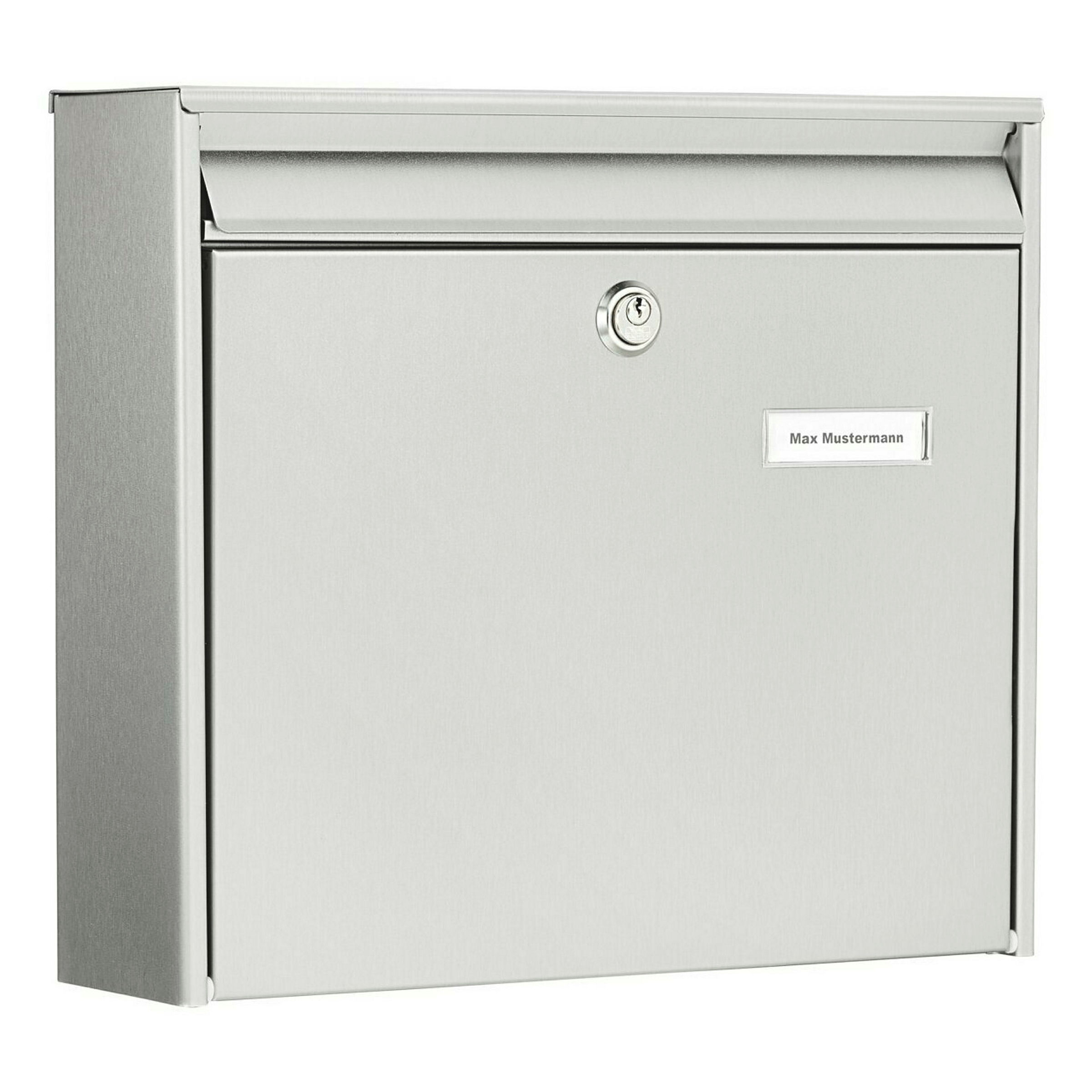 Edelstahl-Briefkasten Borkum 3877 Ni