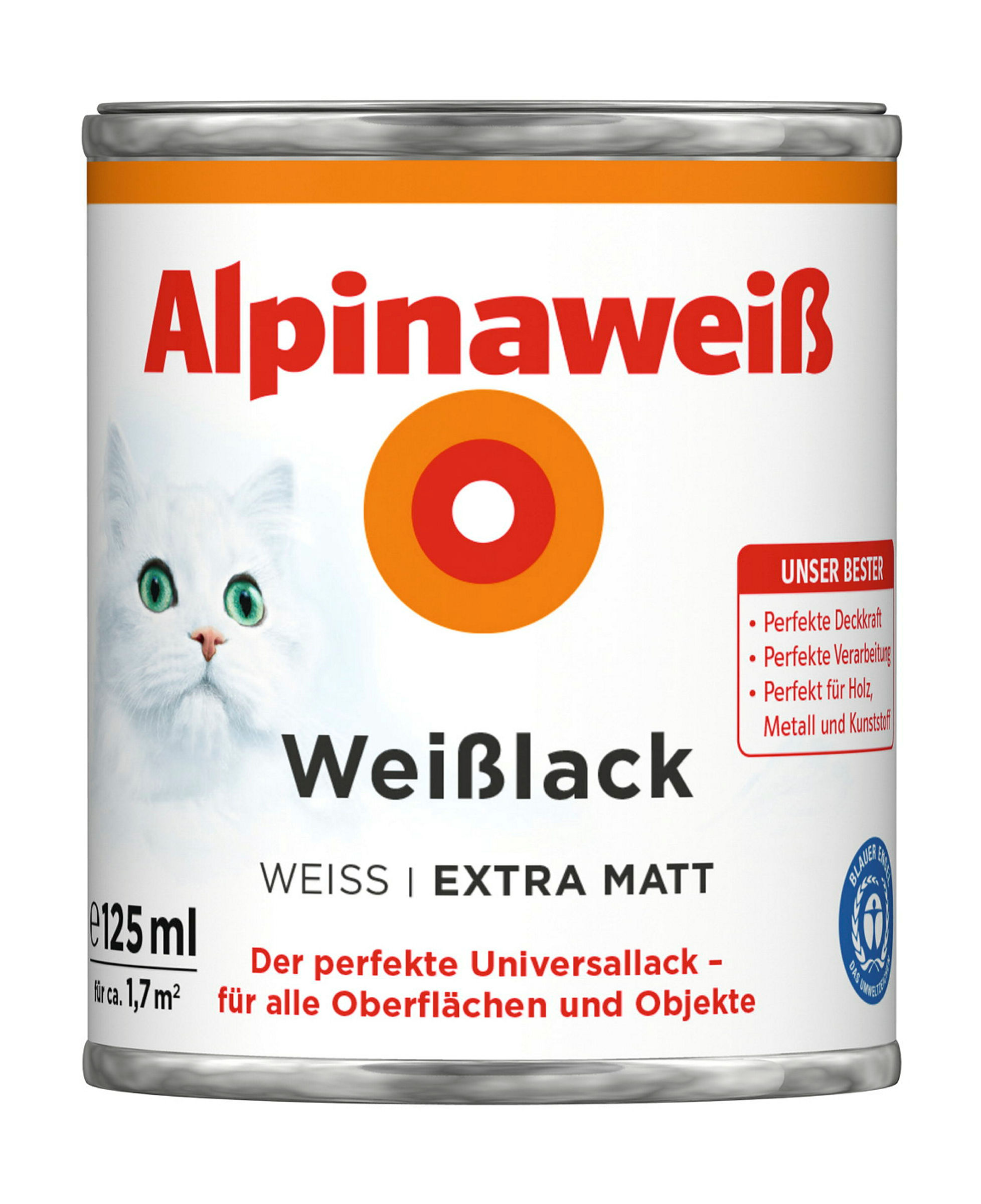 Alpina Weißlack 125ml extra matt