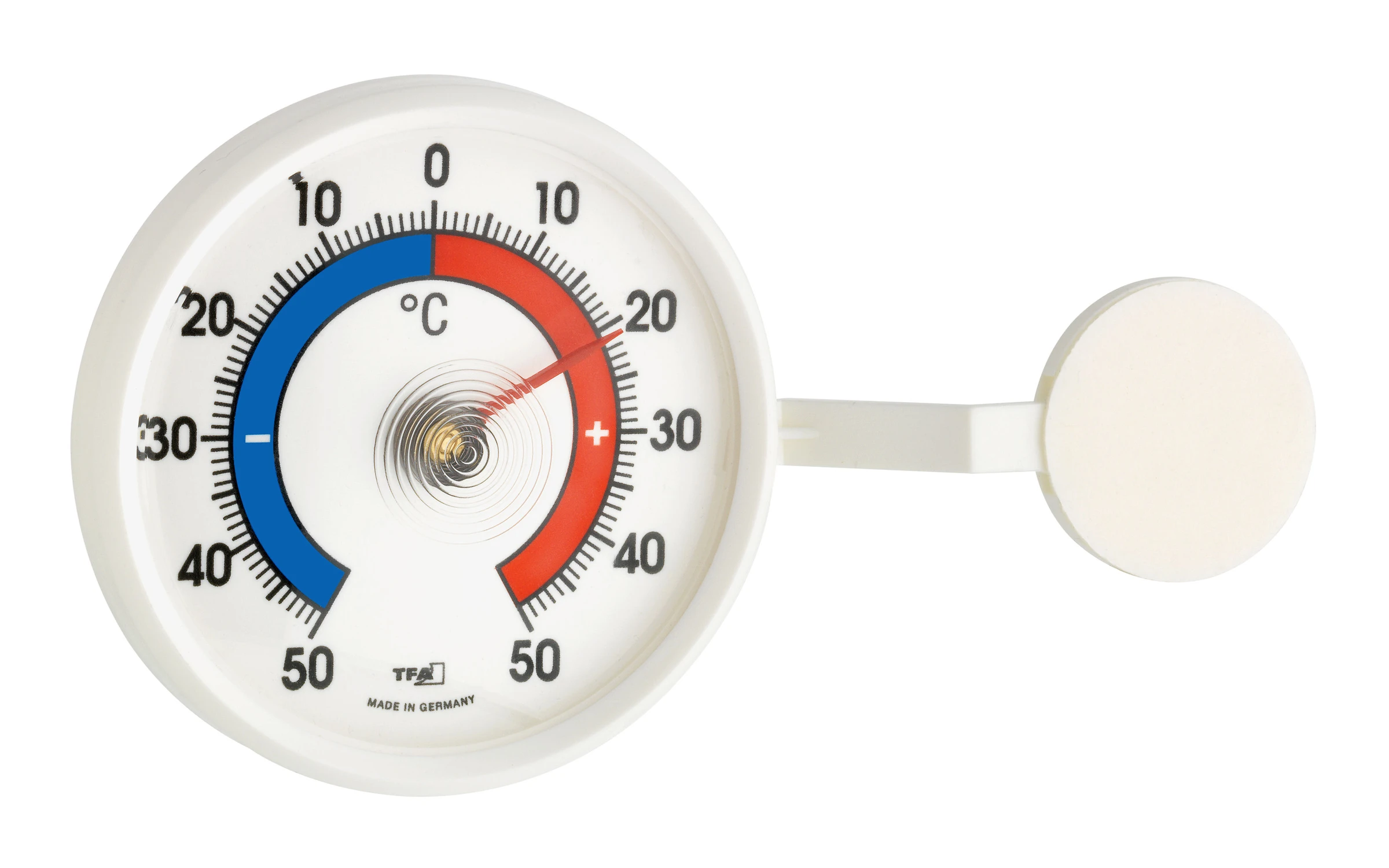 TFA Dostmann Analoges Fensterthermometer 14.6006 weiß