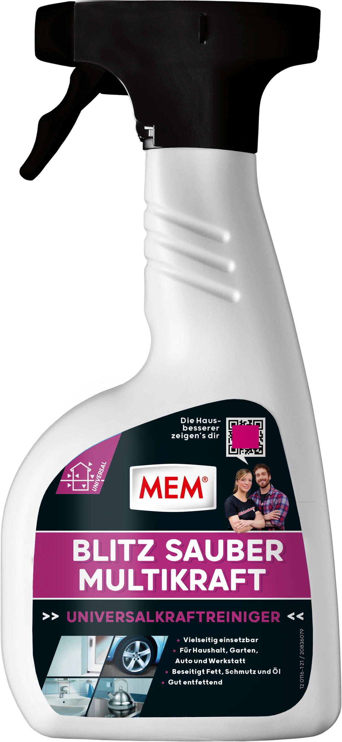 MEM Blitz Sauber Multikraft, 500 ml