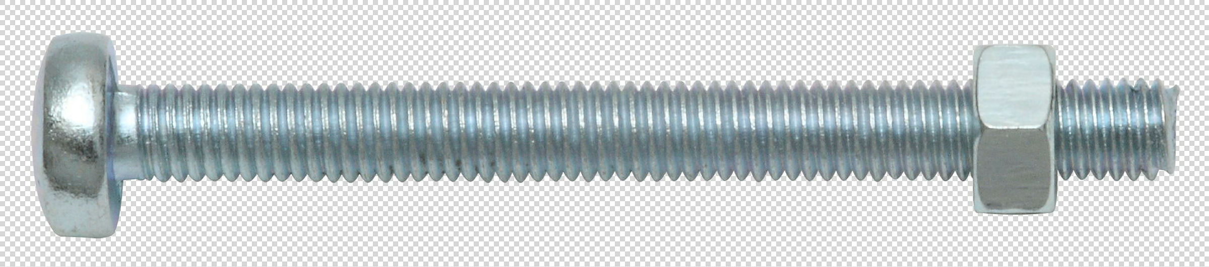 Gewindeschraube LK m. Mu. M4 x 30, vz, DIN 7985