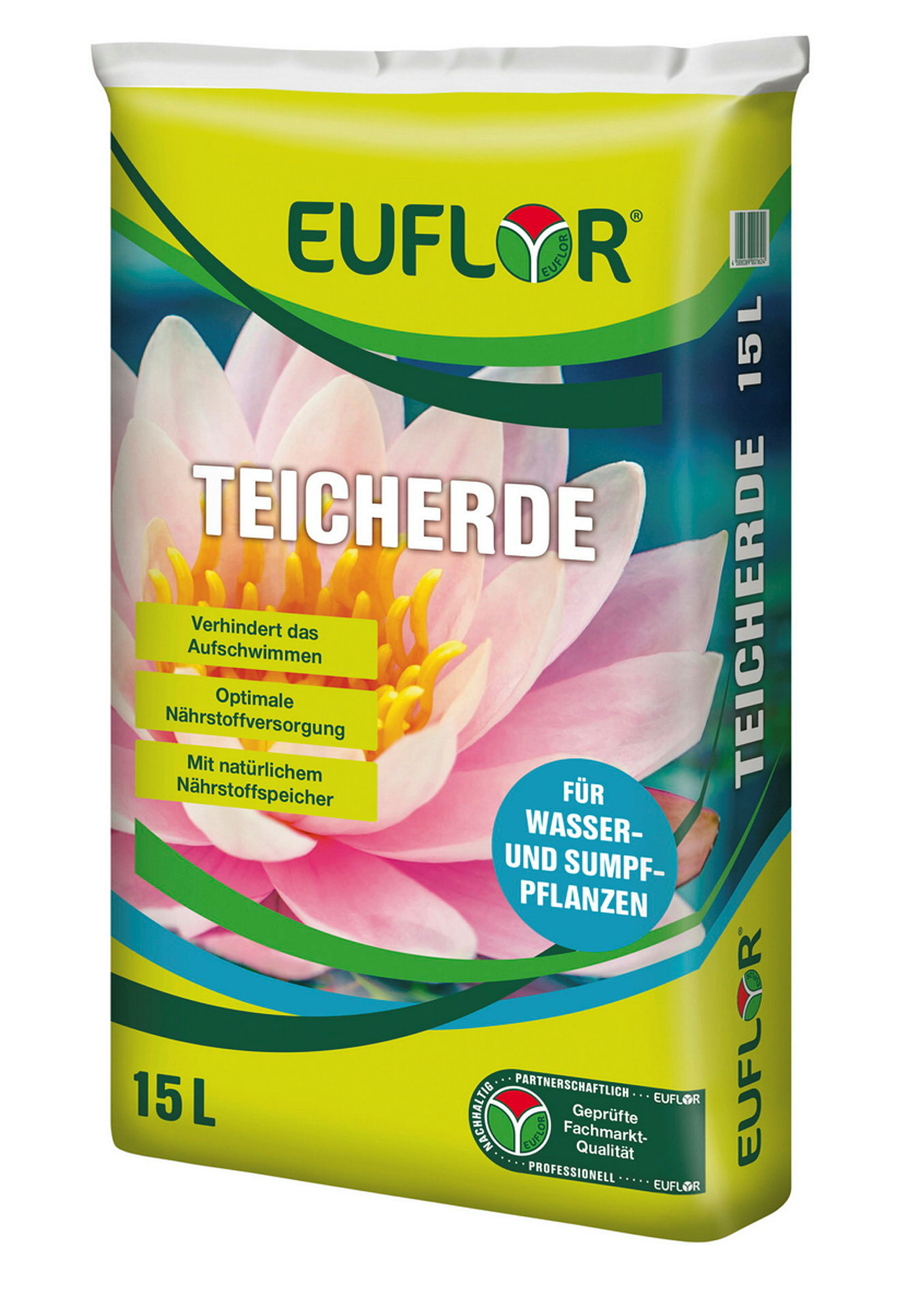 Euflor Teicherde, Tragebeutel15 L auf HP, VE 54
