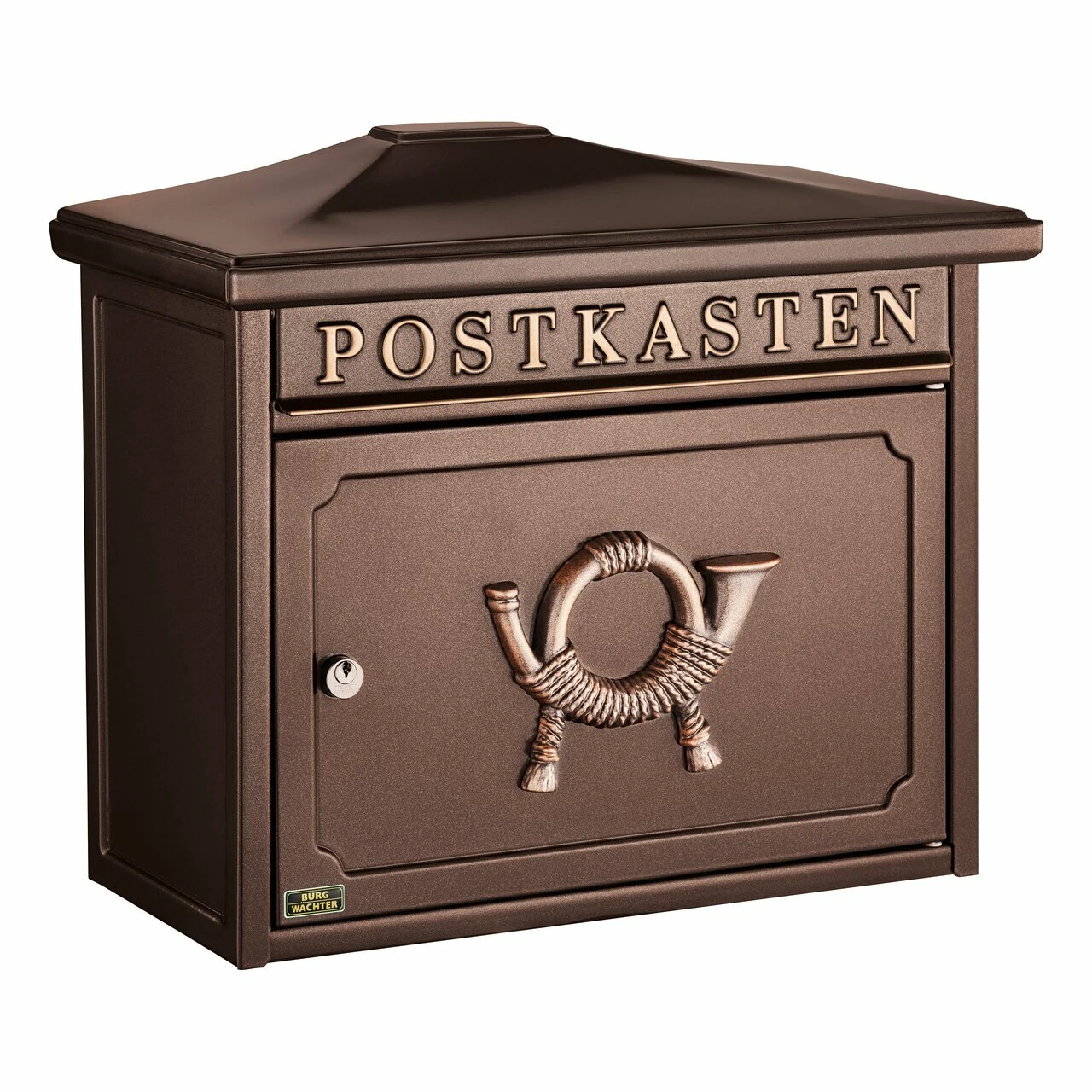 Briefkasten Stahl-lackiert Sylt 1883K kupfer-metallic