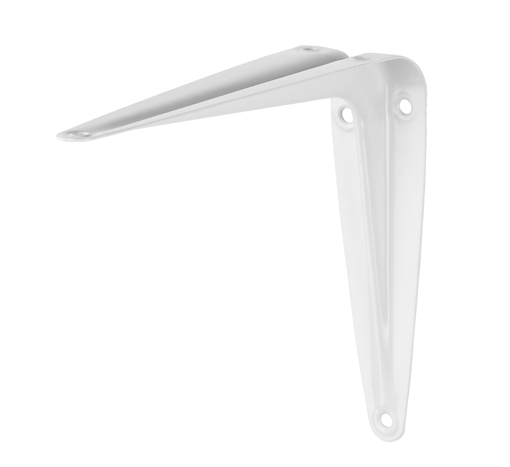 Stahlblechkonsole 100x75 weiß