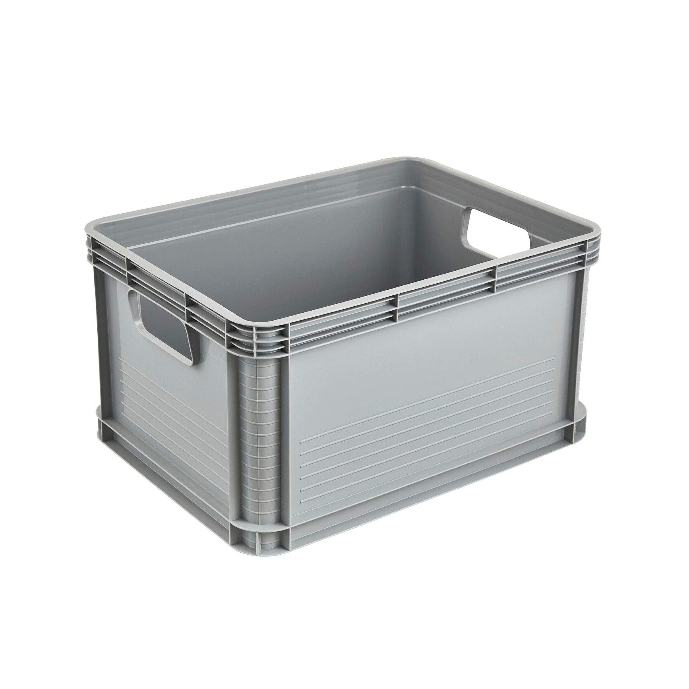 keeeper Transportbox, Stapelbar, Polypropylen, 20 l, Robert, Nordic Grey