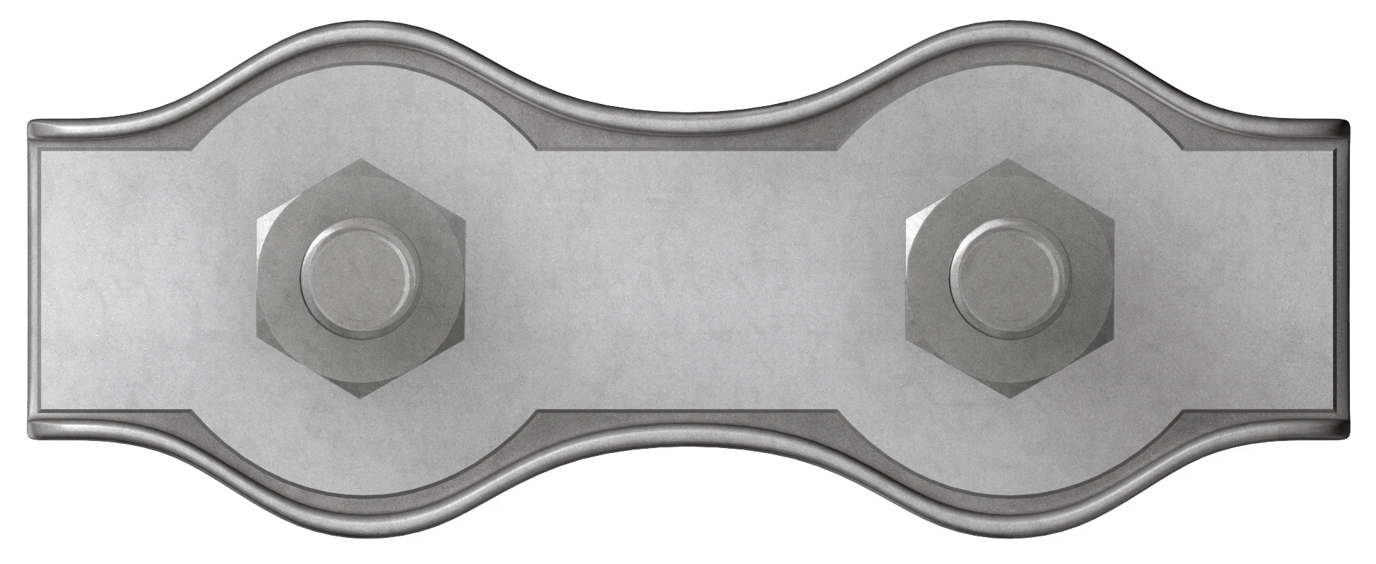 Duplex Drahtseilklemme (SB-Box) für 3 mm Seil