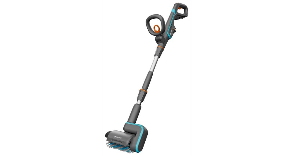 GARDENA Akku-Multi-Reiniger AquaBrush Patio 03/18V P4A Solo, für sensible F