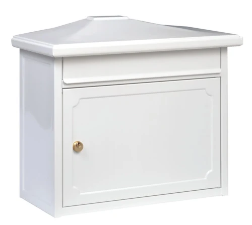 Briefkasten Stahl-lackiert Kopenhagen 882W weiss